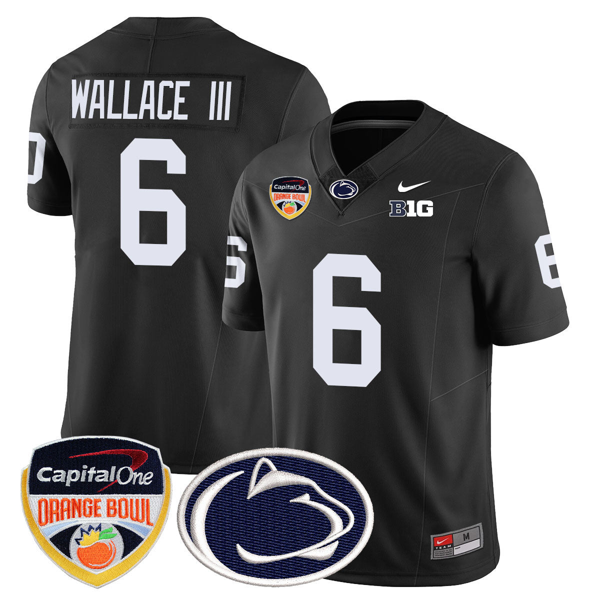 Men Penn State Nittany Lions 2024 Orange Bowl Jersey - All Stitched