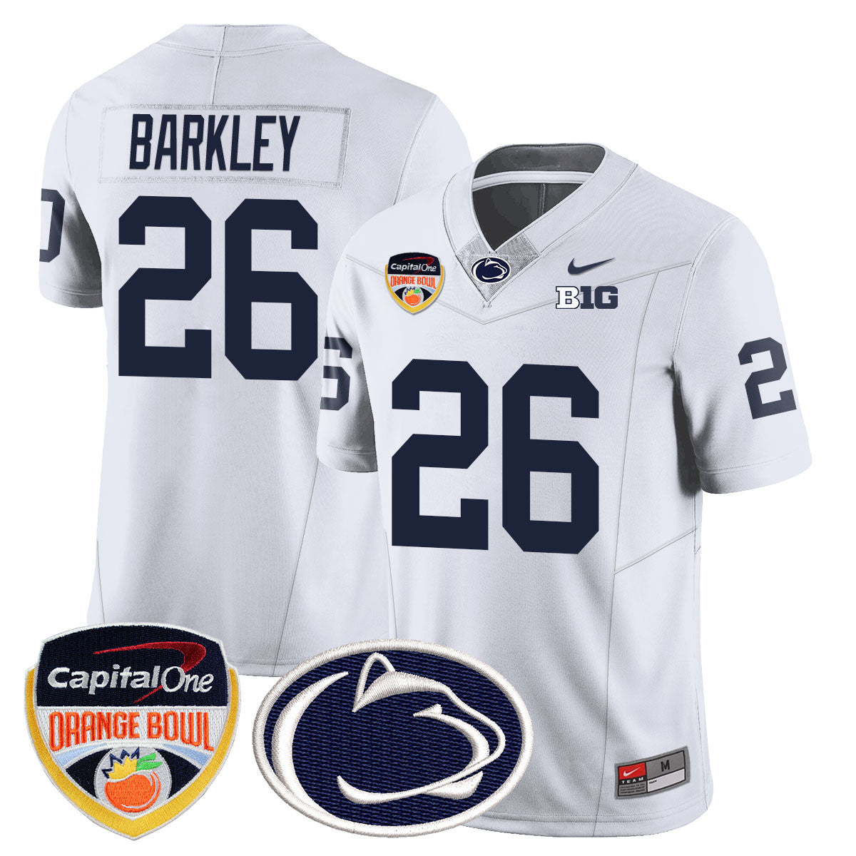 Men Penn State Nittany Lions 2024 Orange Bowl Jersey - All Stitched