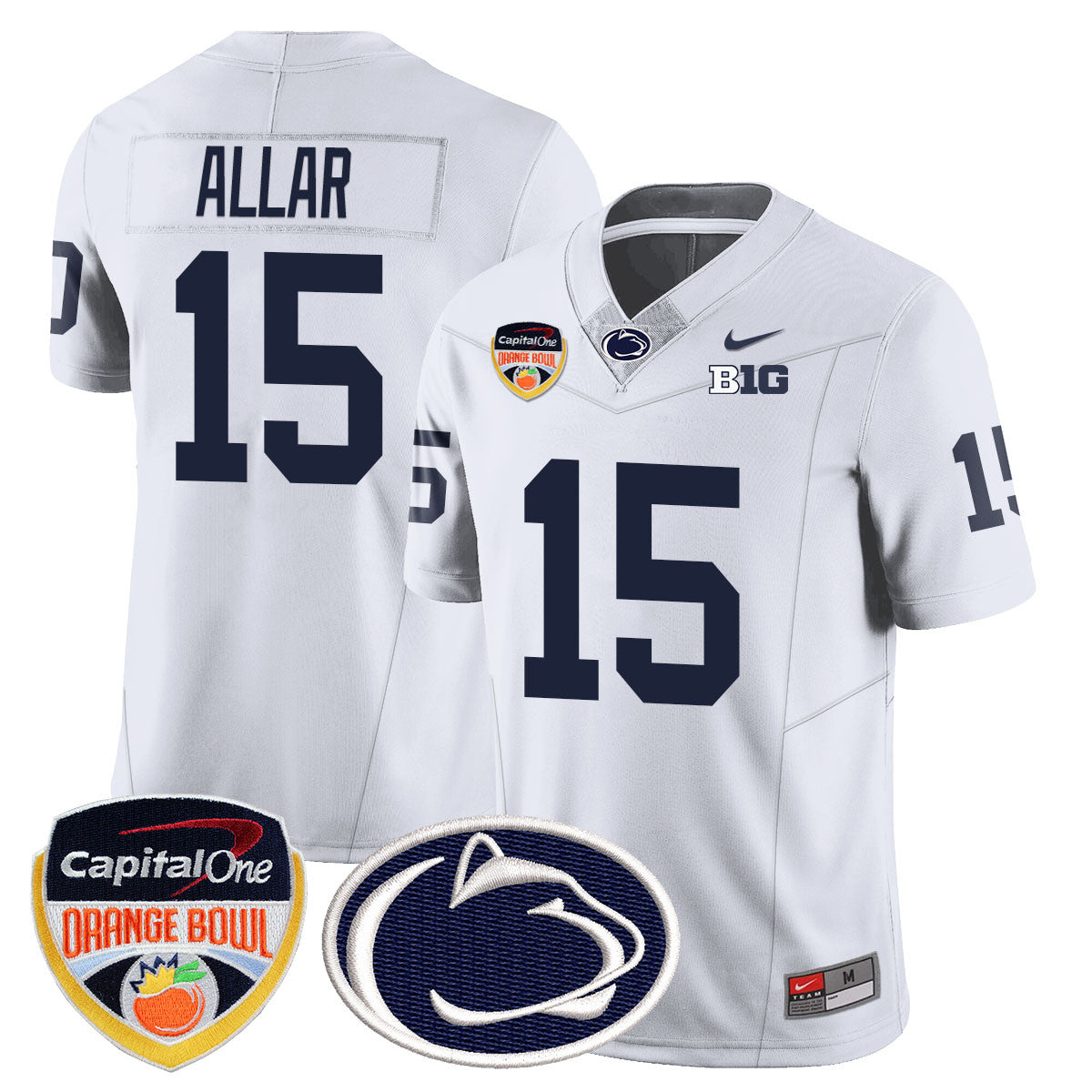 Men Penn State Nittany Lions 2024 Orange Bowl Jersey - All Stitched