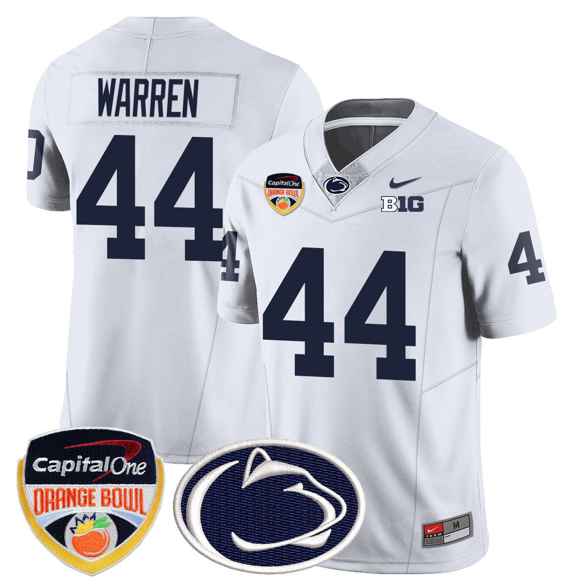 Men Penn State Nittany Lions 2024 Orange Bowl Jersey - All Stitched