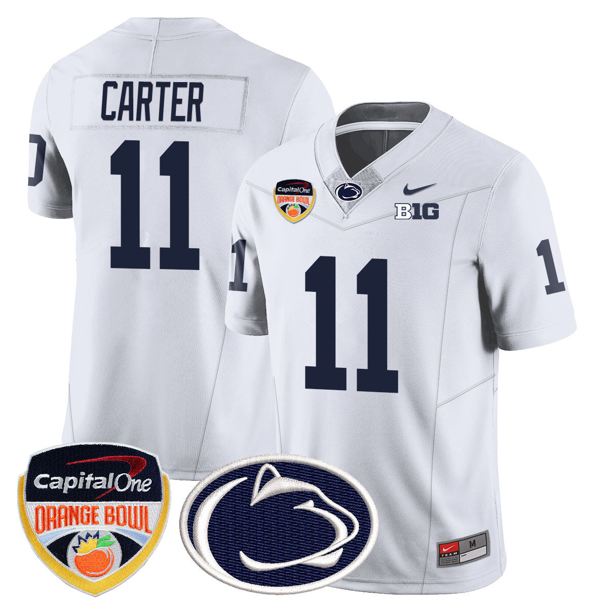 Men Penn State Nittany Lions 2024 Orange Bowl Jersey - All Stitched