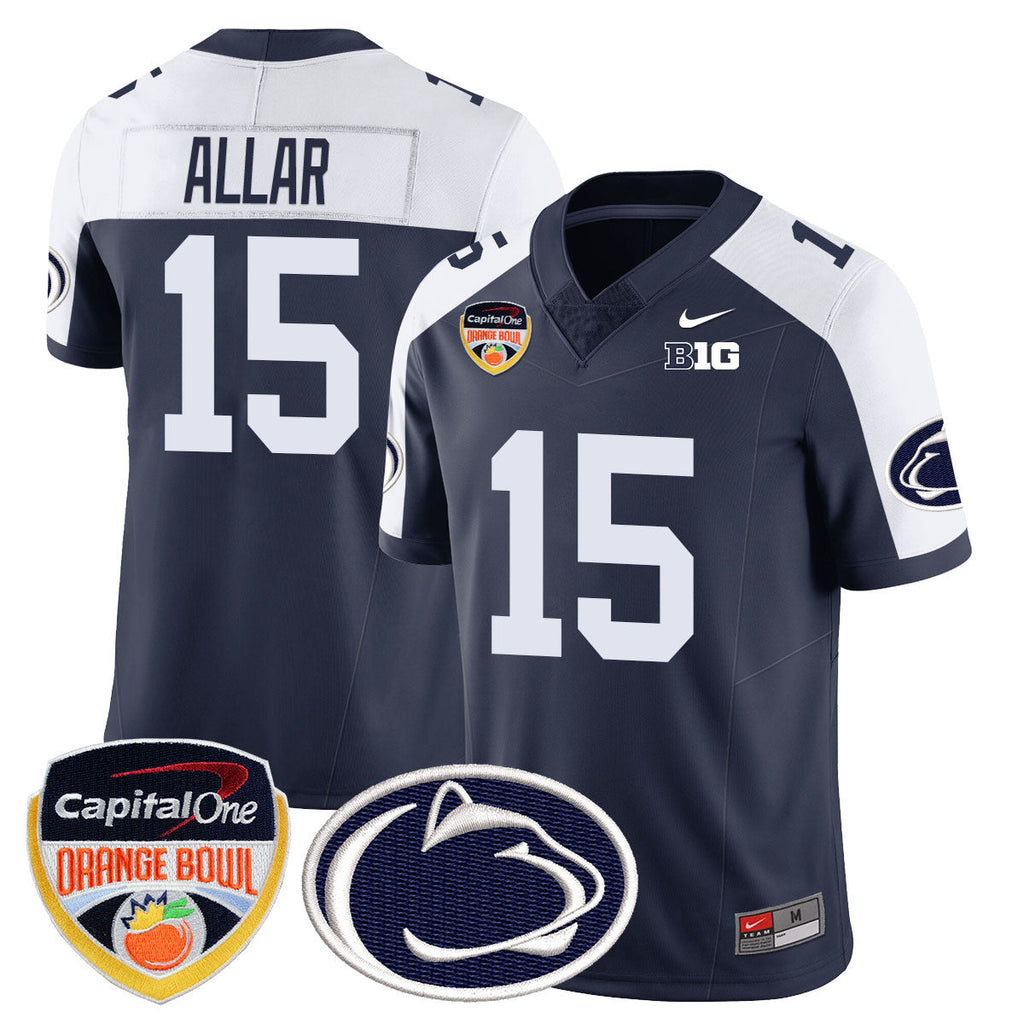Men Penn State Nittany Lions 2024 Orange Bowl Jersey - All Stitched