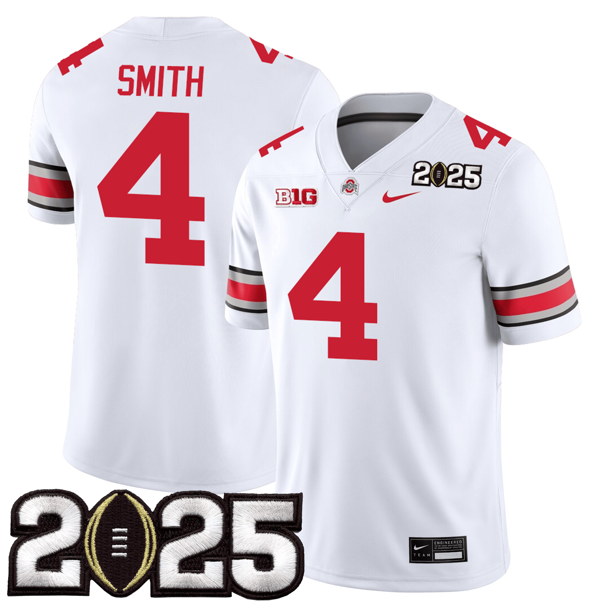 Men Ohio State Buckeyes Jersey - CFP Final Patch - All Stitched
