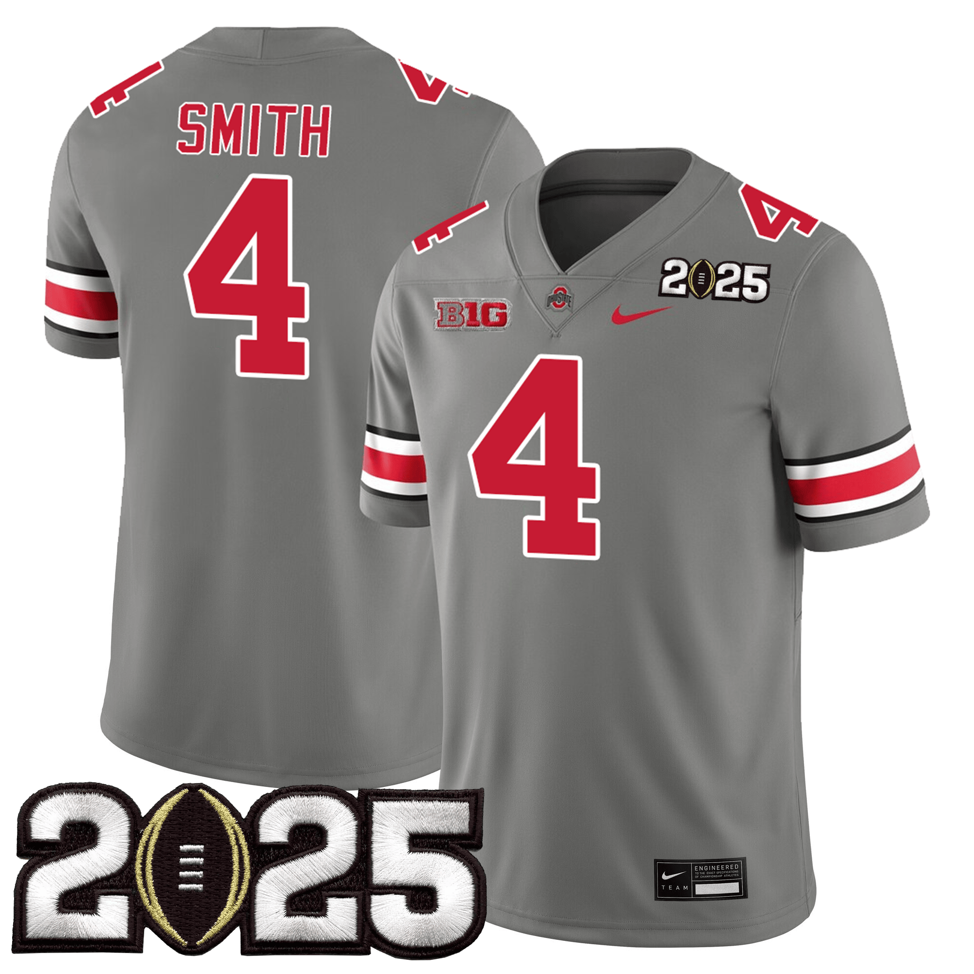 Men Ohio State Buckeyes Jersey - CFP Final Patch - All Stitched