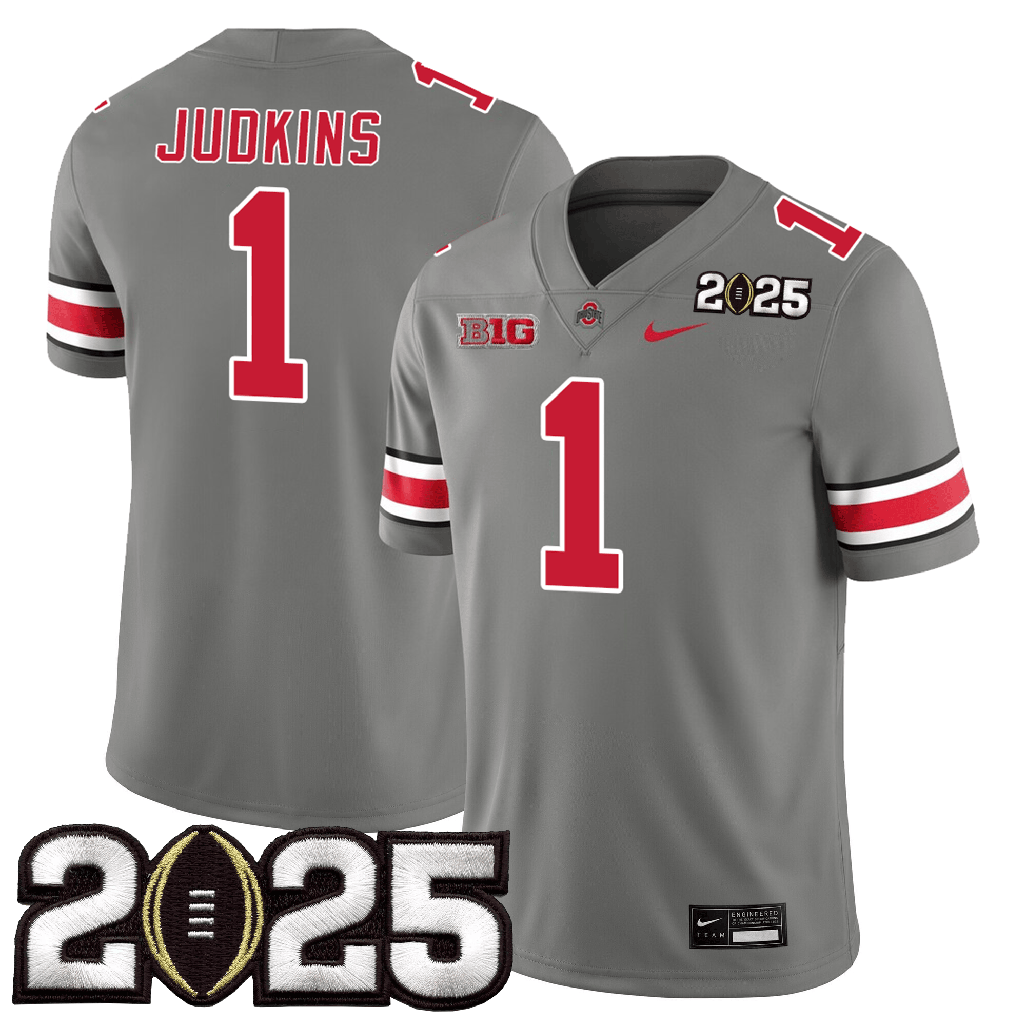 Men Ohio State Buckeyes Jersey - CFP Final Patch - All Stitched