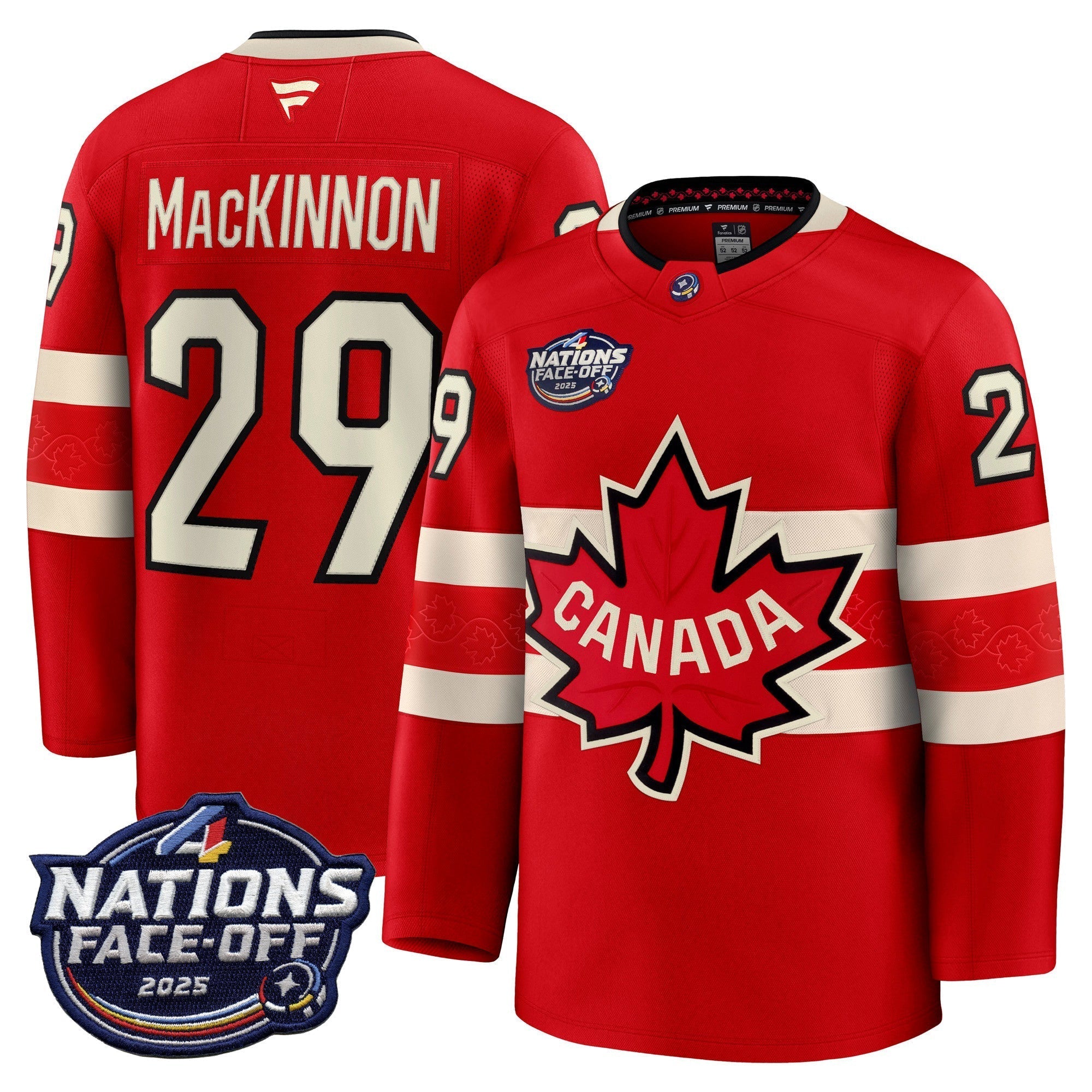 Men Canada 4 Nations Face-Off 2025 Premium Jersey - All Stitched
