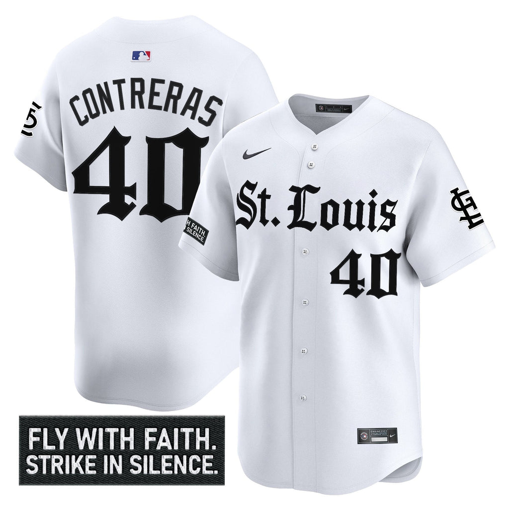 St. Louis Cardinals 'Gothic Legacy Edition' Vapor Premier Limited Jersey - All Stitched