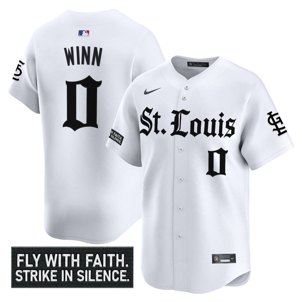 St. Louis Cardinals 'Gothic Legacy Edition' Vapor Premier Limited Jersey - All Stitched