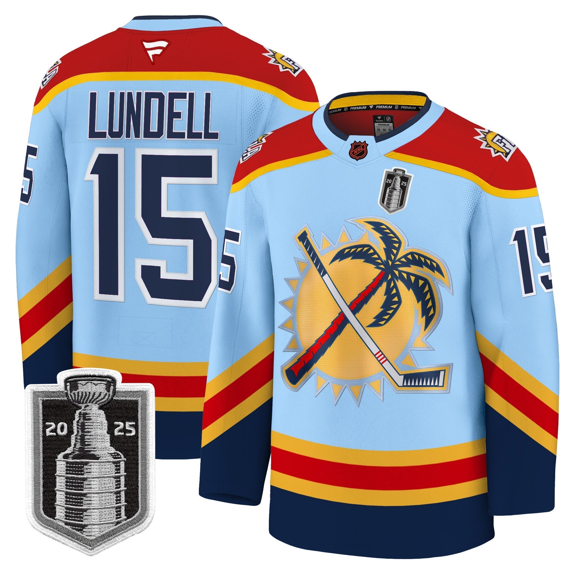Men Florida Panthers 2025 Stanley Cup Final Premium Jersey - All Stitched