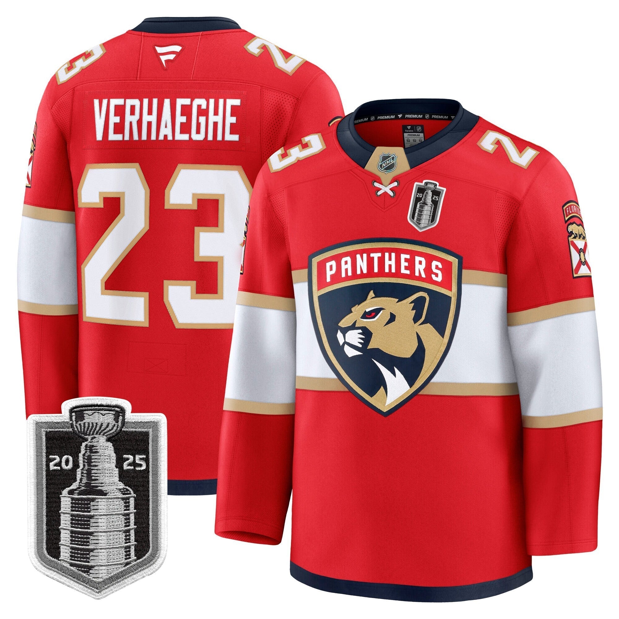 Men Florida Panthers 2025 Stanley Cup Final Premium Jersey - All Stitched