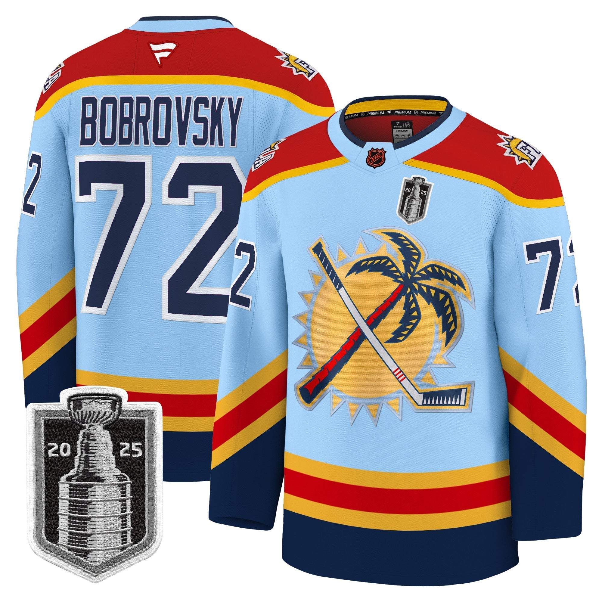 Men Florida Panthers 2025 Stanley Cup Final Premium Jersey - All Stitched