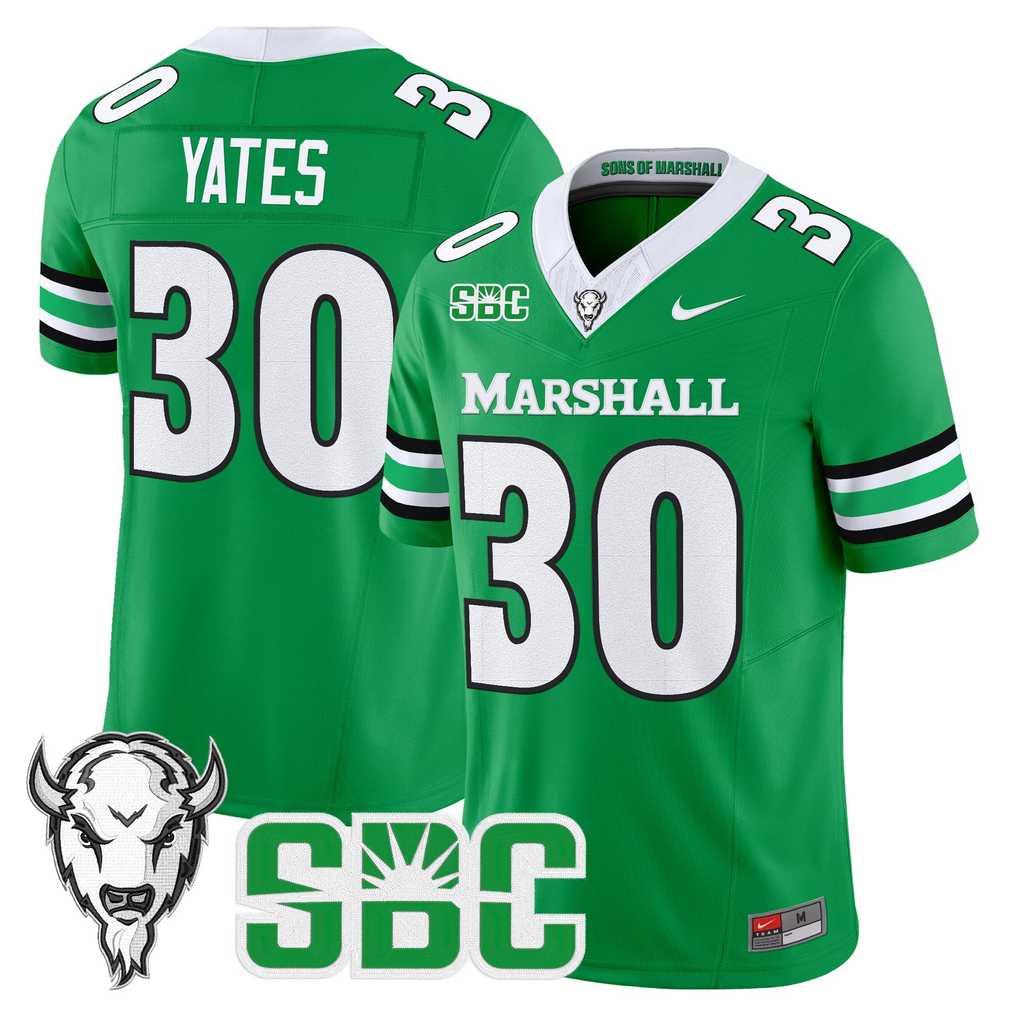 Marshall Thundering Herd 2025 Vapor Limited Jersey - All stitched