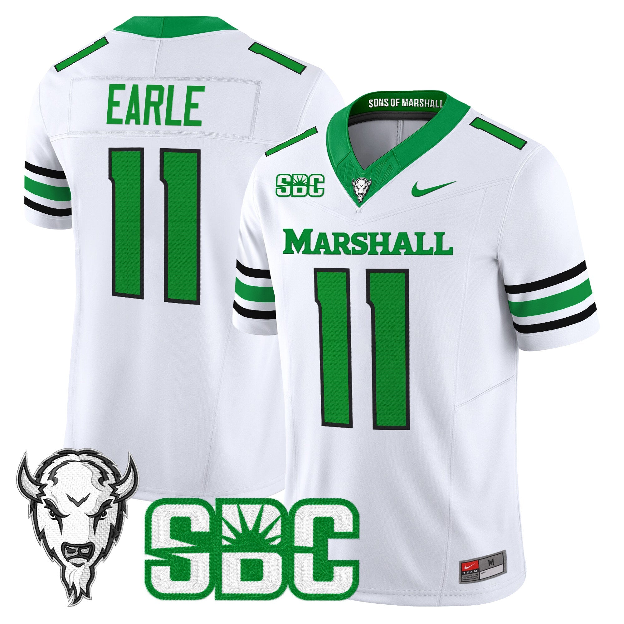 Marshall Thundering Herd 2025 Vapor Limited Jersey - All stitched