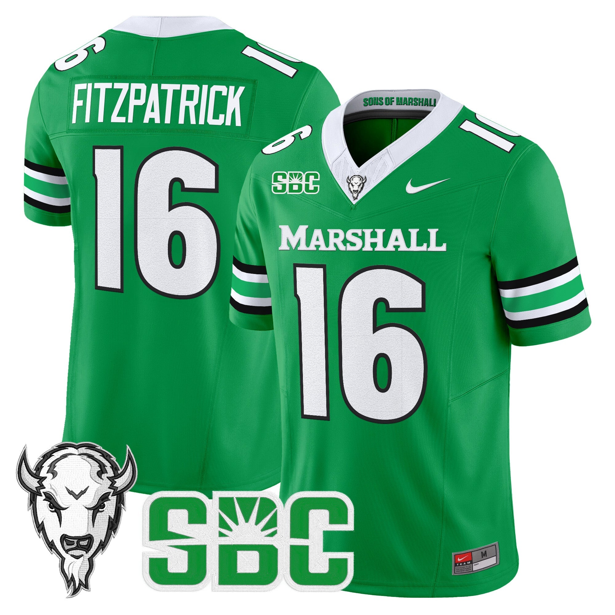 Marshall Thundering Herd 2025 Vapor Limited Jersey - All stitched