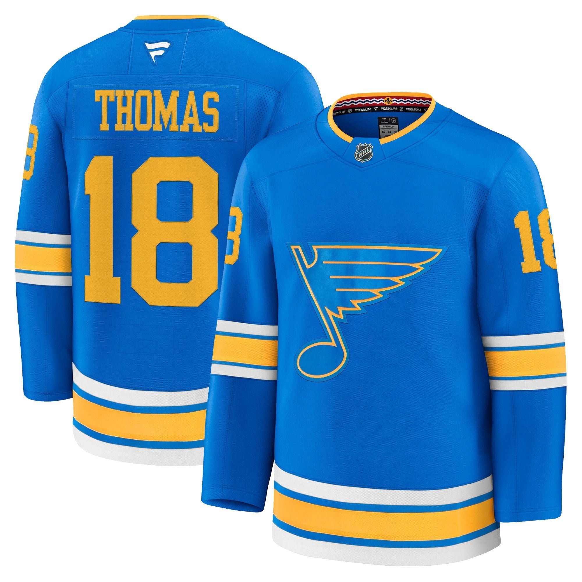 St. Louis Blues 2025/26 Premium Jersey - All Stitched