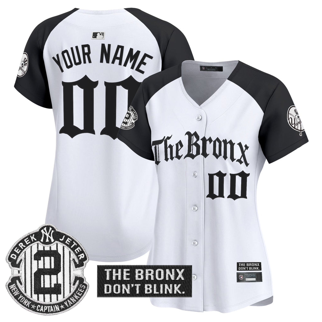 Yankees 'The Bronx - Gothic Ink Drop Edition' Vapor Premier Limited Custom Jersey - All Stitched