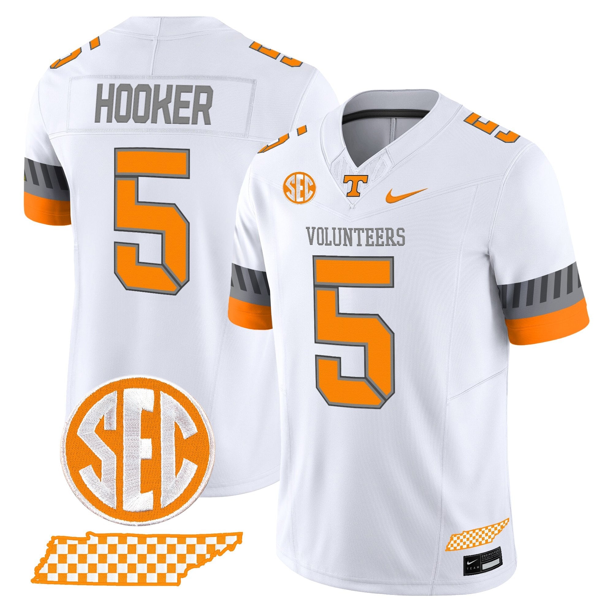 Tennessee Volunteers 2025 'Smokey Grey Series' Vapor Limited Jersey V2 - All Stitched
