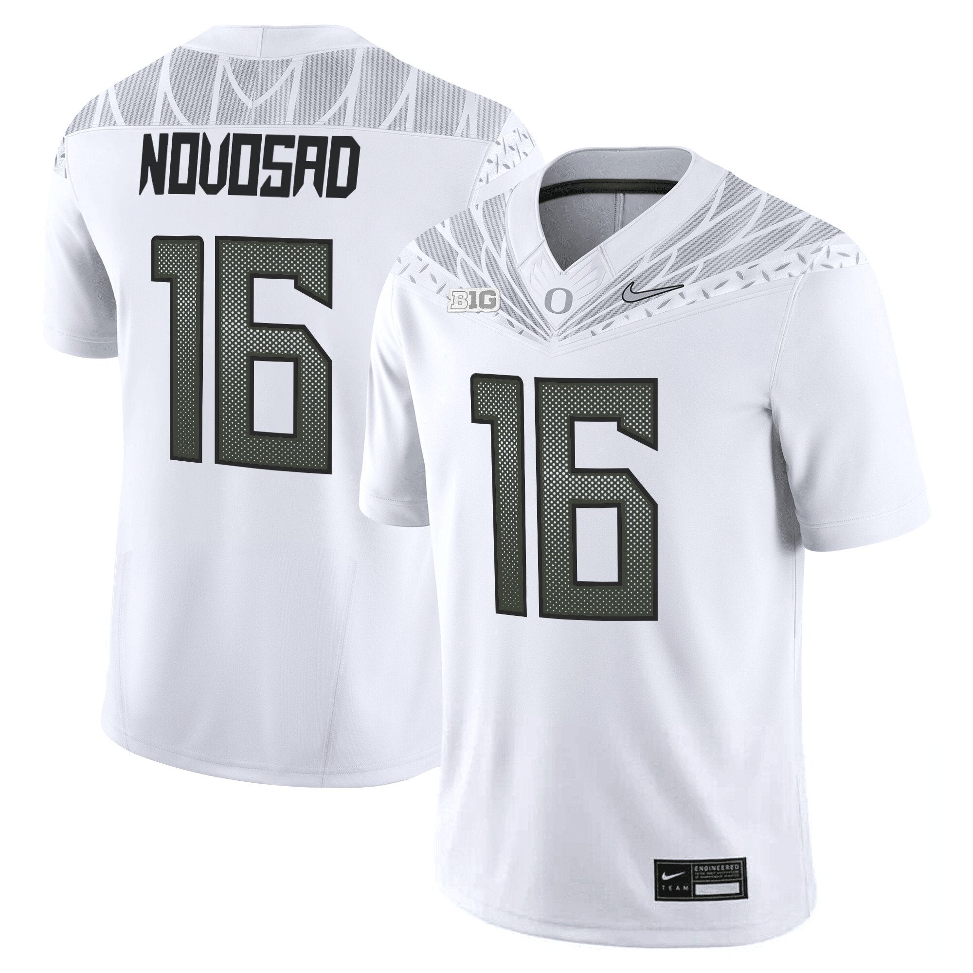 Oregon Ducks 2025 Vapor Limited Jersey V2 - All Stitched