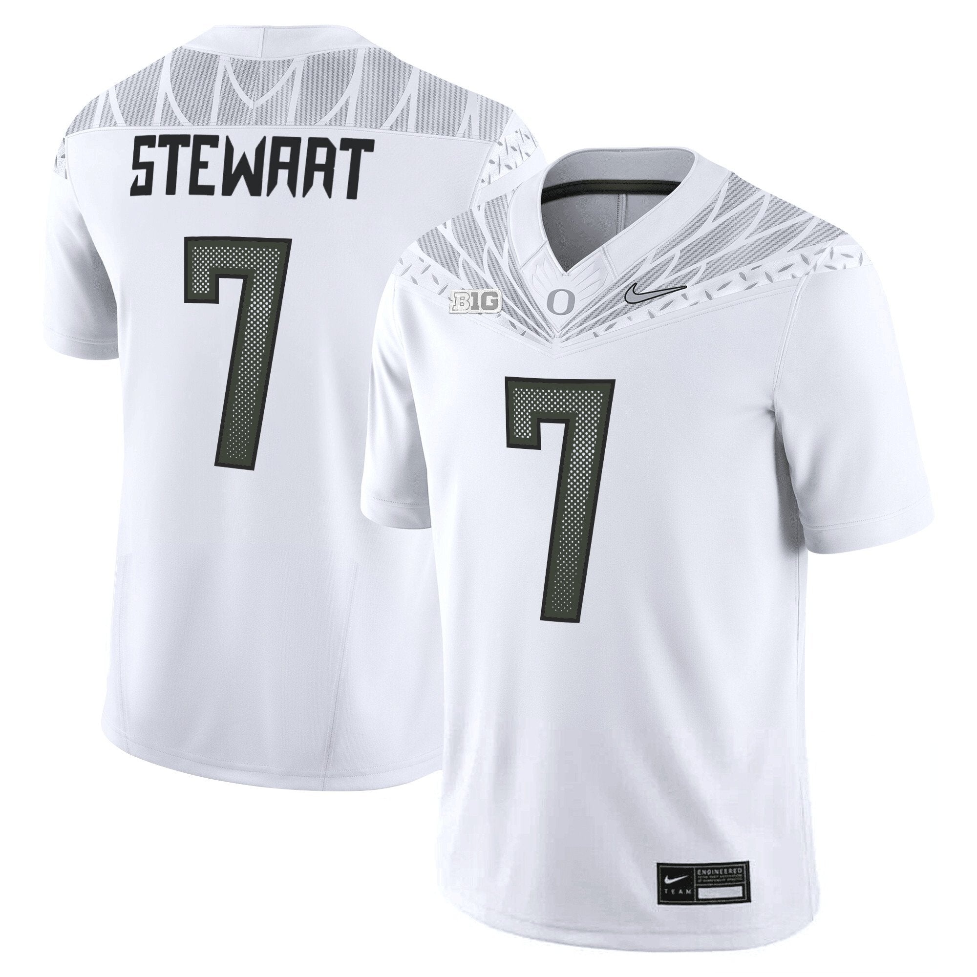 Oregon Ducks 2025 Vapor Limited Jersey V2 - All Stitched