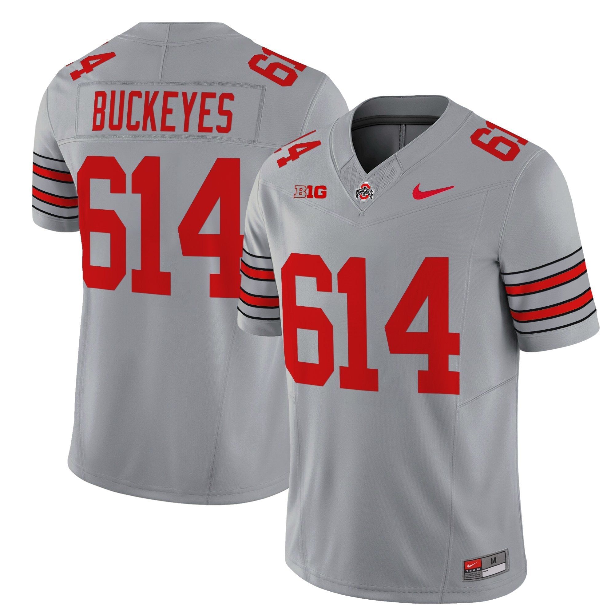Ohio State Buckeyes 'Heritage Stripe' 2025/26 Vapor Limited Jersey - All Stitched