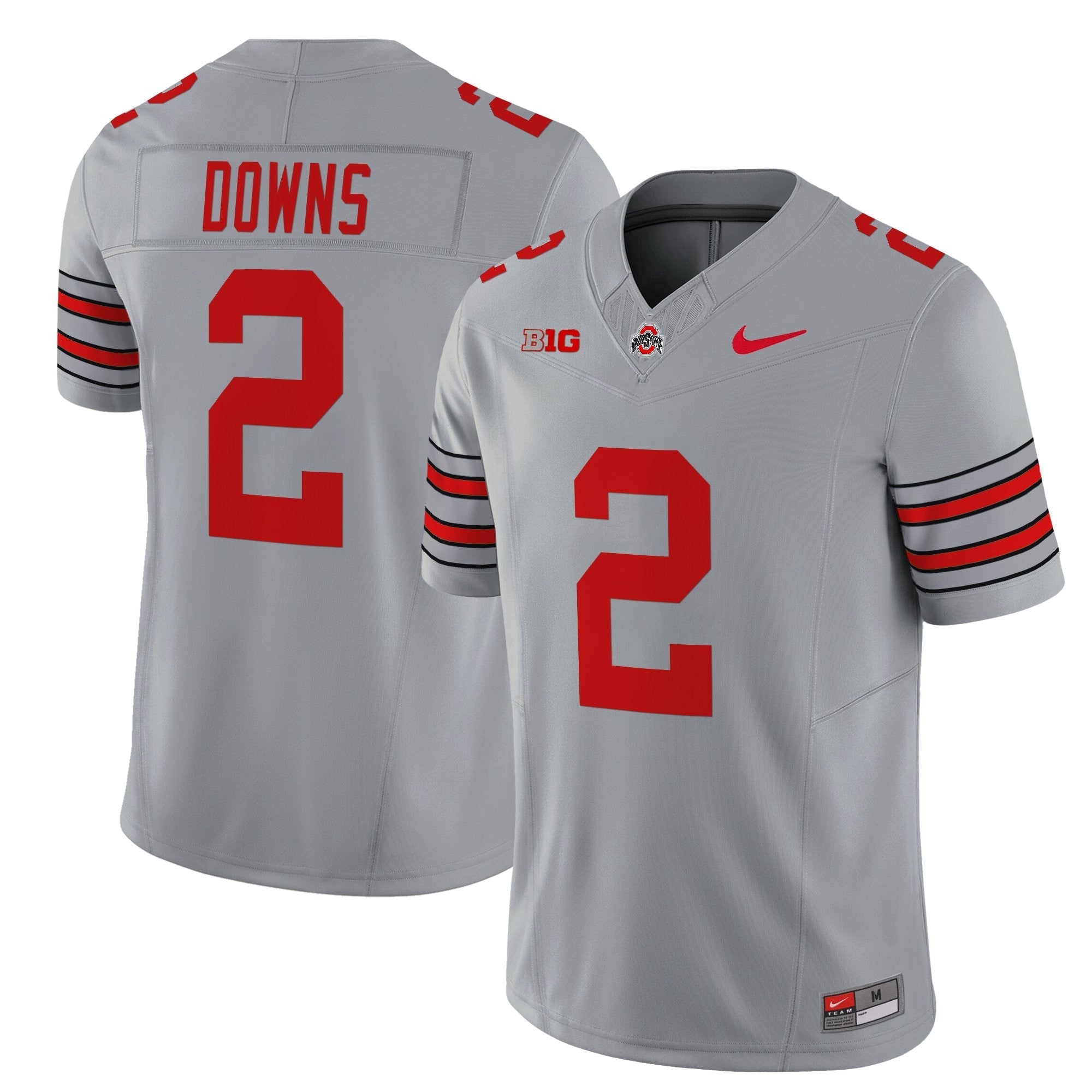 Ohio State Buckeyes 'Heritage Stripe' 2025/26 Vapor Limited Jersey - All Stitched