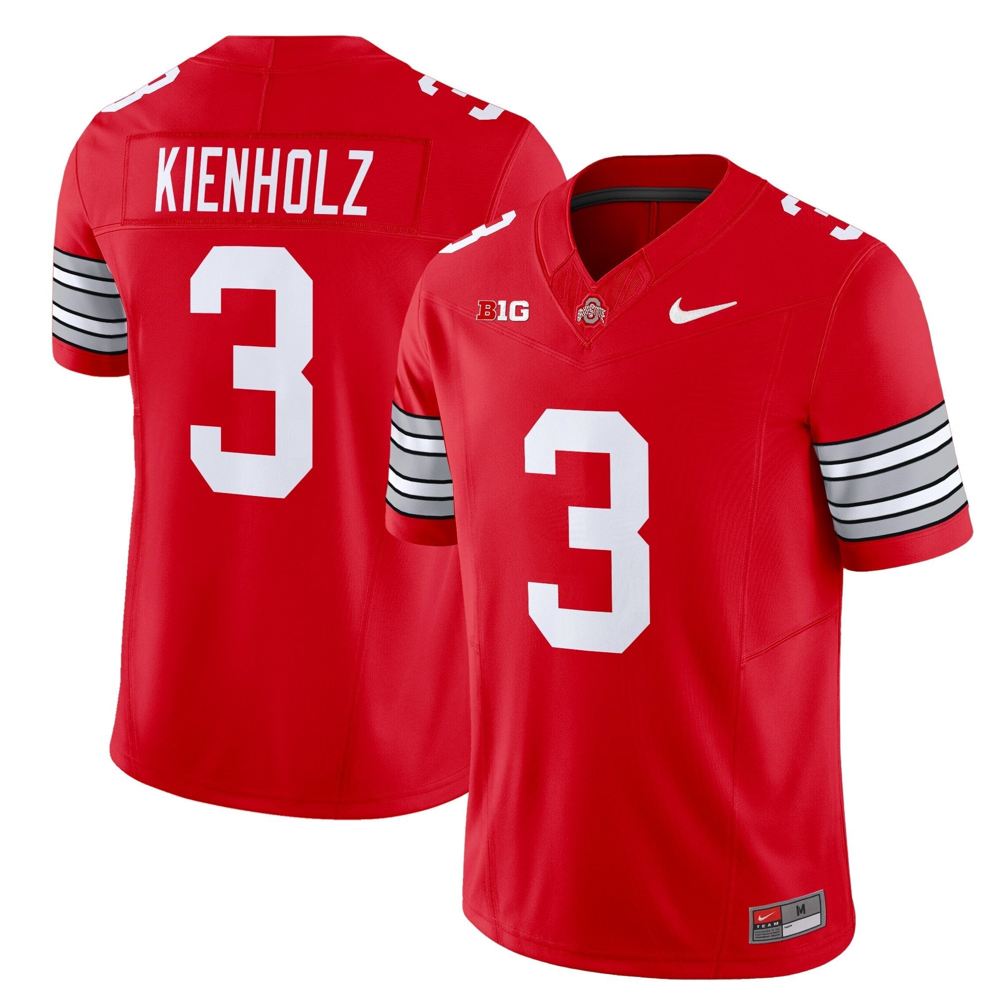 Ohio State Buckeyes 'Heritage Stripe' 2025/26 Vapor Limited Jersey - All Stitched
