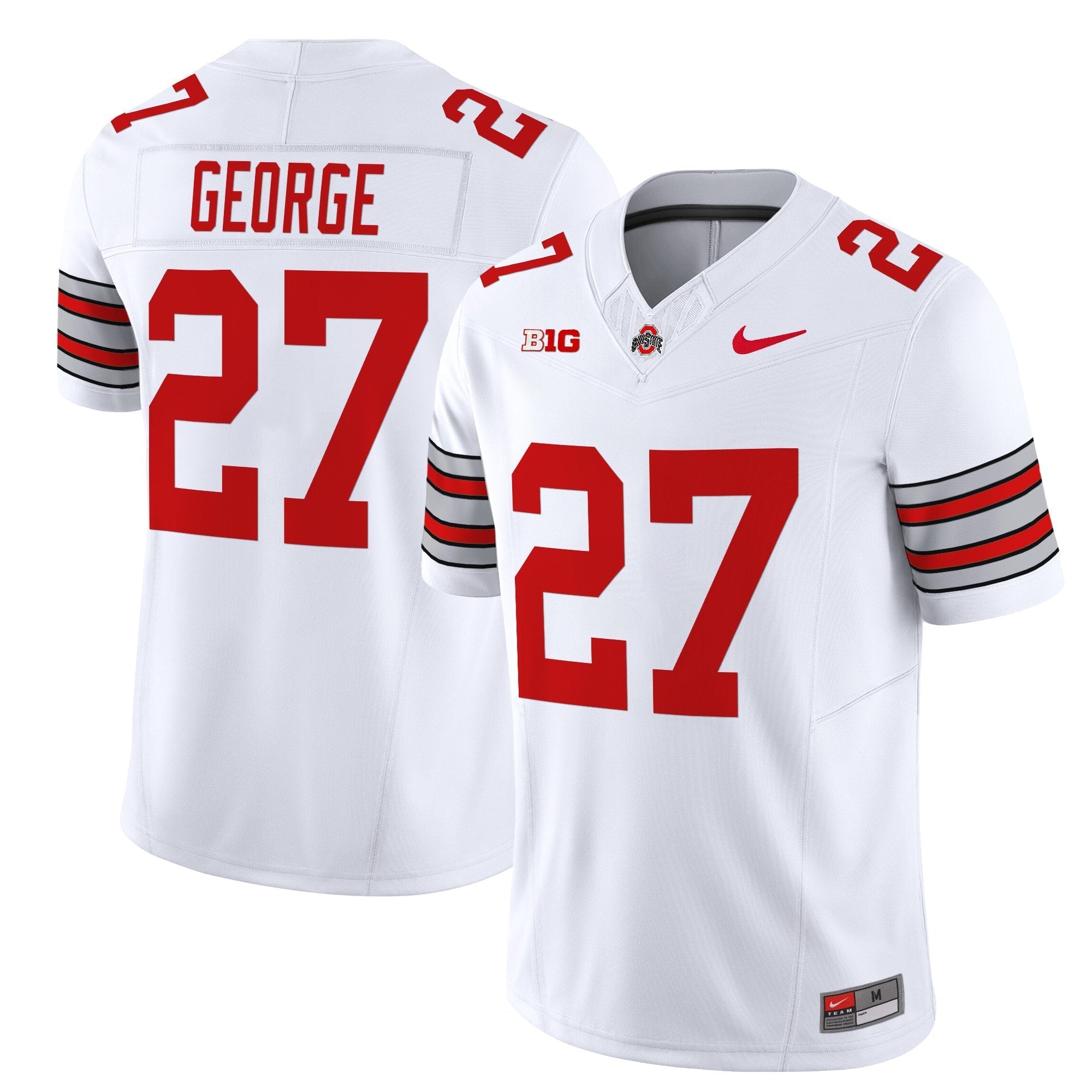 Ohio State Buckeyes 'Heritage Stripe' 2025/26 Vapor Limited Jersey - All Stitched