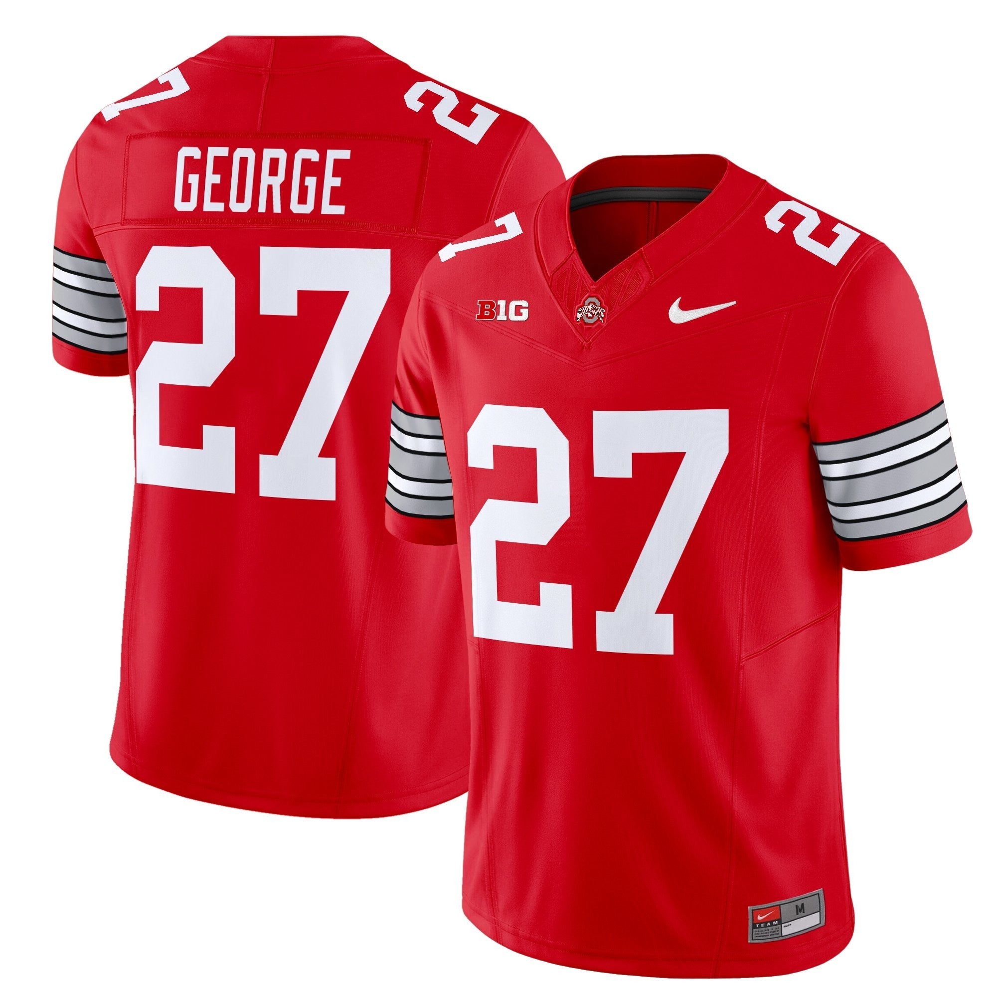 Ohio State Buckeyes 'Heritage Stripe' 2025/26 Vapor Limited Jersey - All Stitched