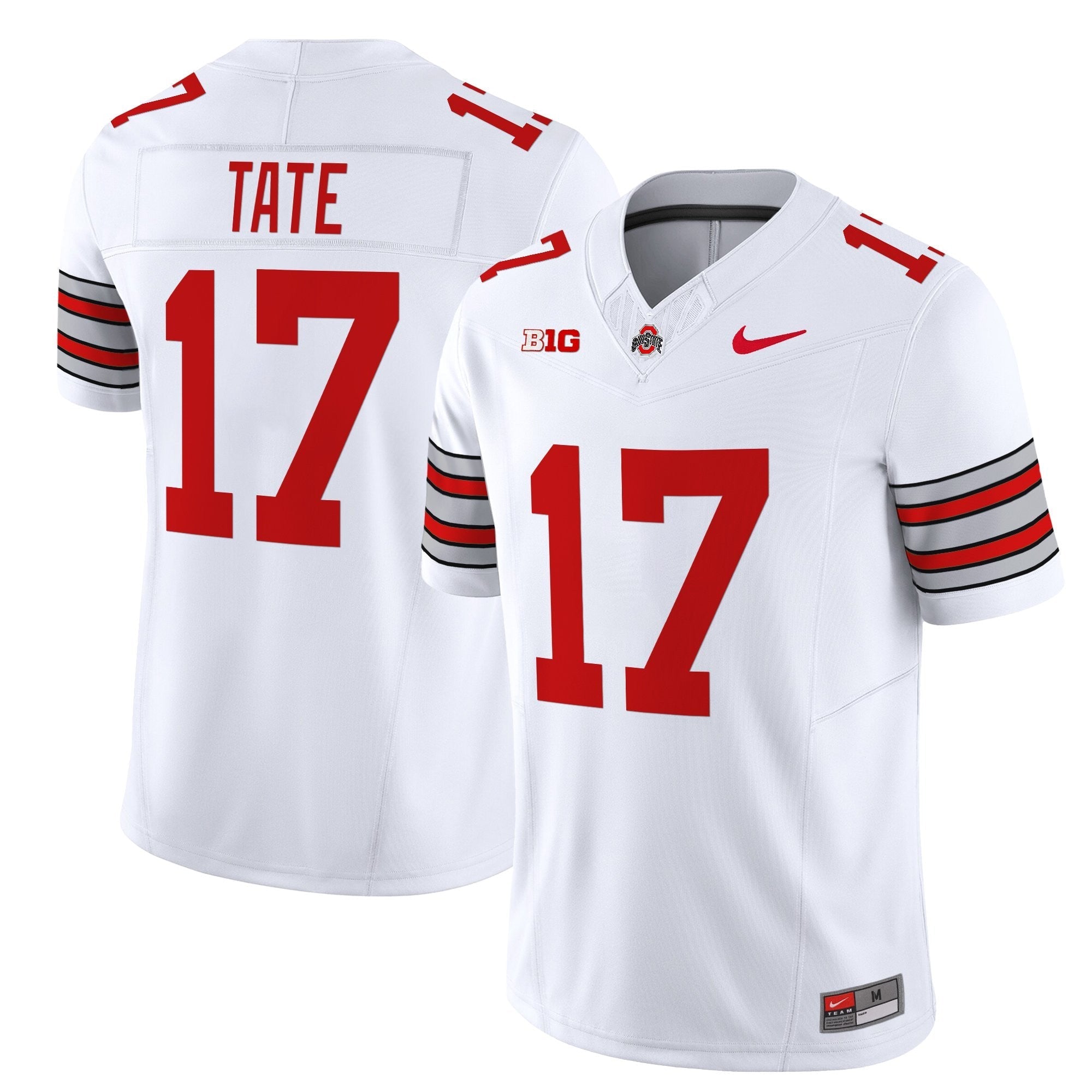 Ohio State Buckeyes 'Heritage Stripe' 2025/26 Vapor Limited Jersey - All Stitched