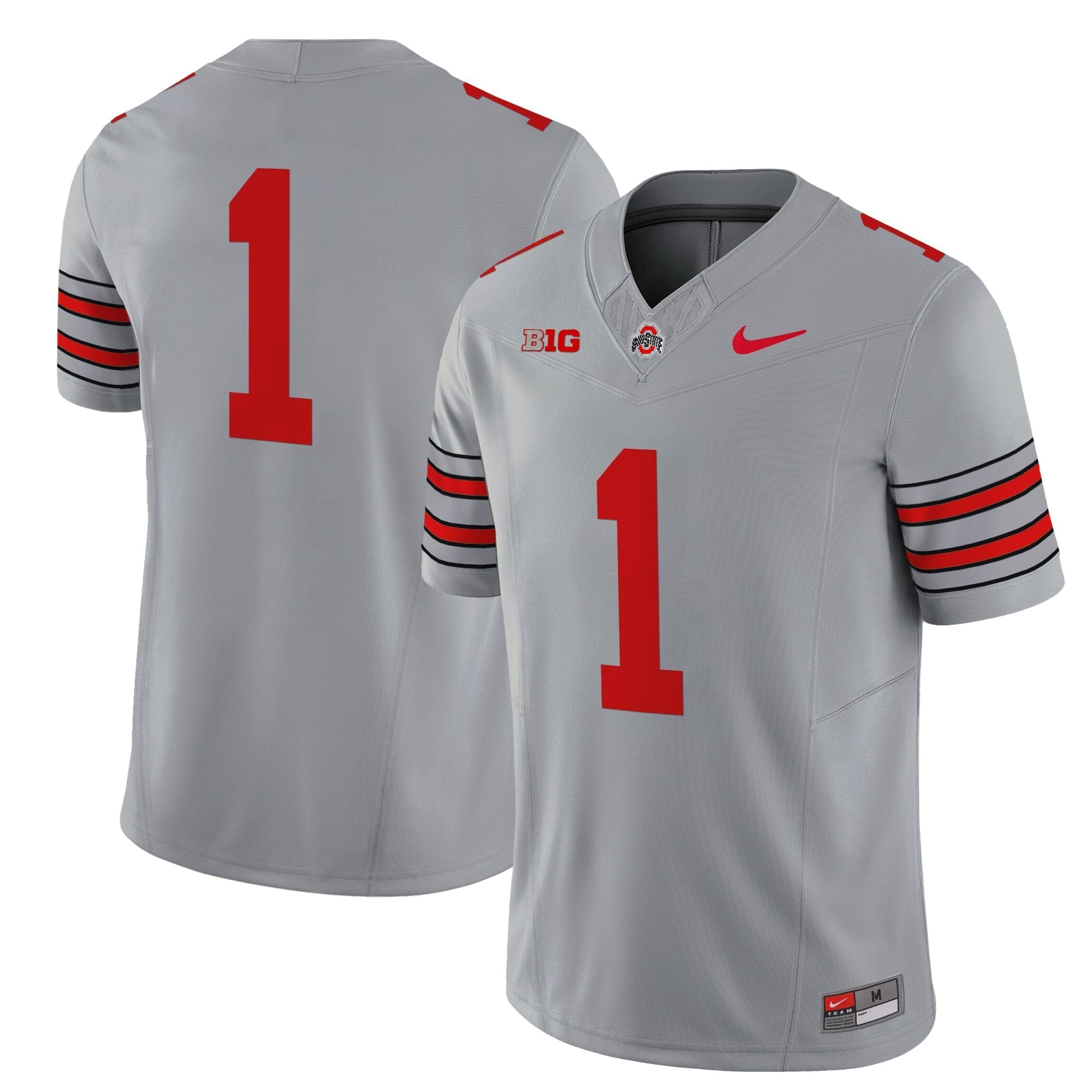 Ohio State Buckeyes 'Heritage Stripe' 2025/26 Vapor Limited Jersey - All Stitched