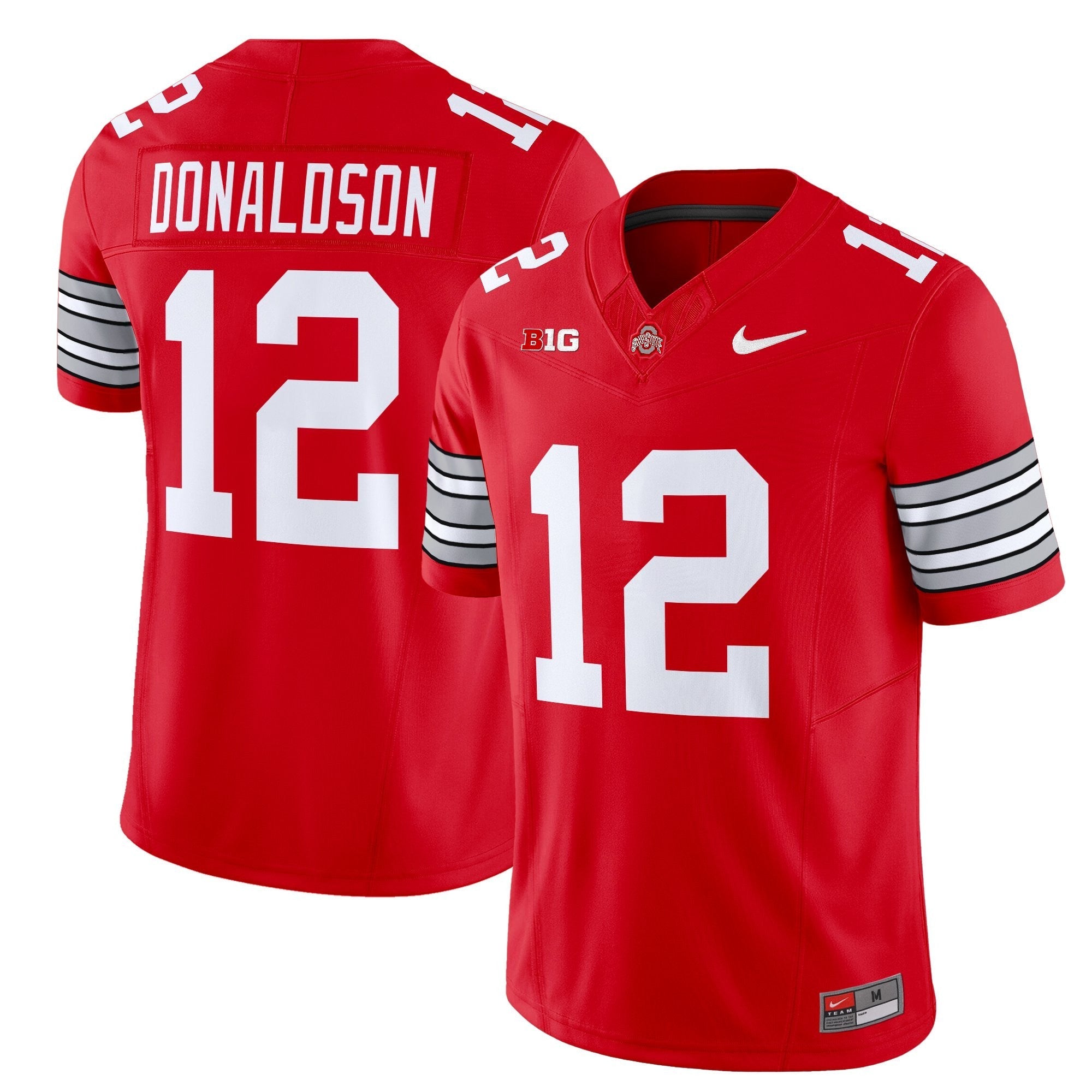Ohio State Buckeyes 'Heritage Stripe' 2025/26 Vapor Limited Jersey - All Stitched