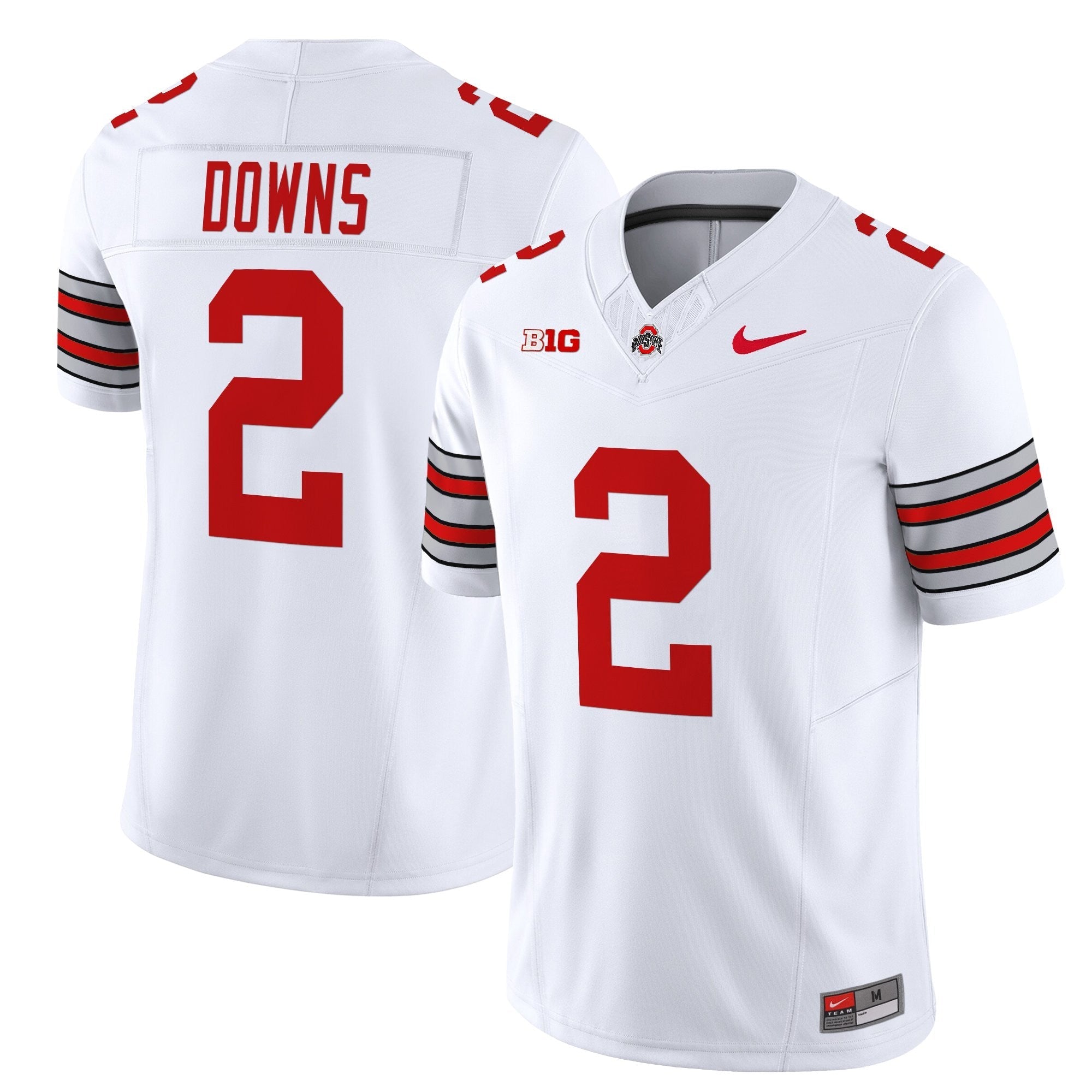 Ohio State Buckeyes 'Heritage Stripe' 2025/26 Vapor Limited Jersey - All Stitched