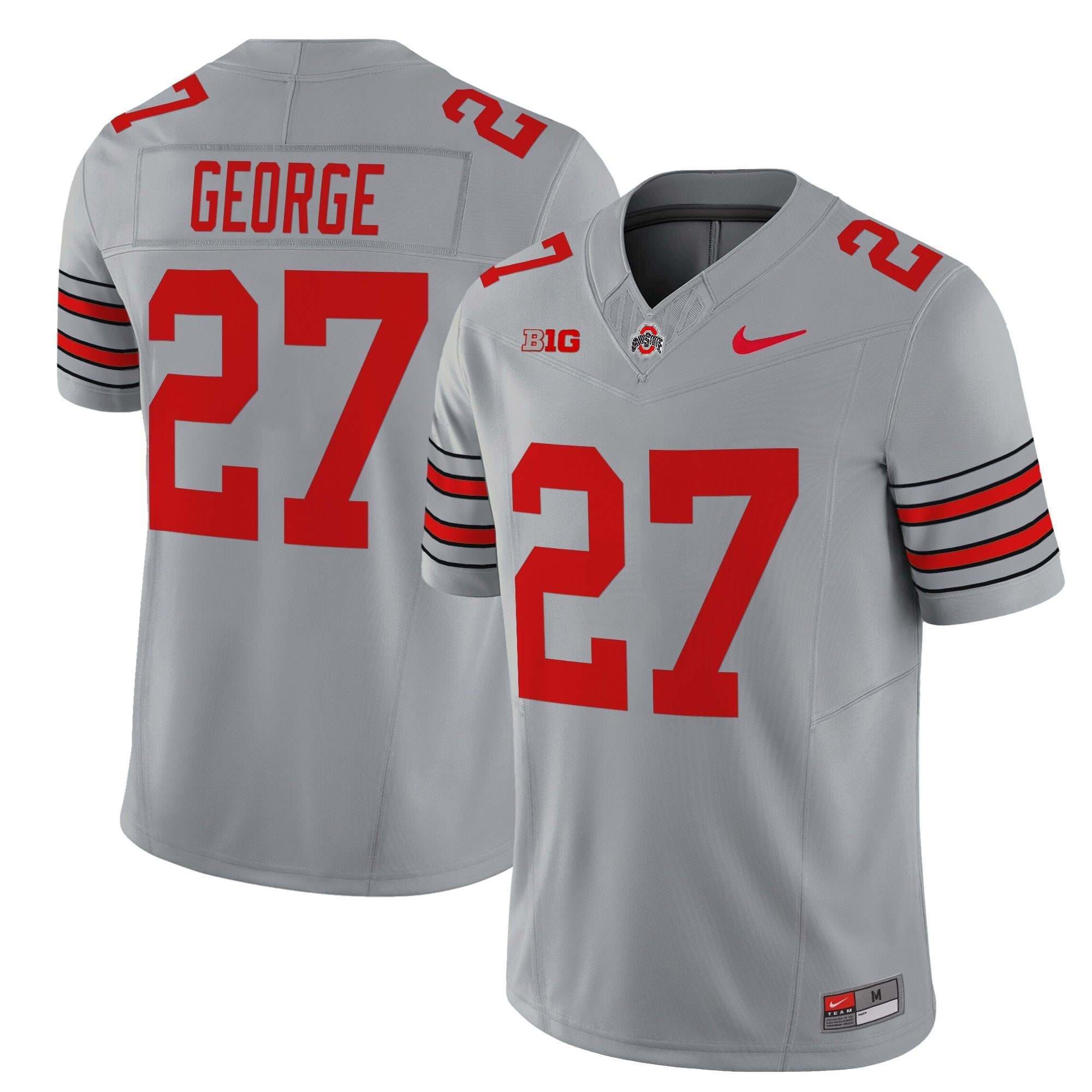 Ohio State Buckeyes 'Heritage Stripe' 2025/26 Vapor Limited Jersey - All Stitched