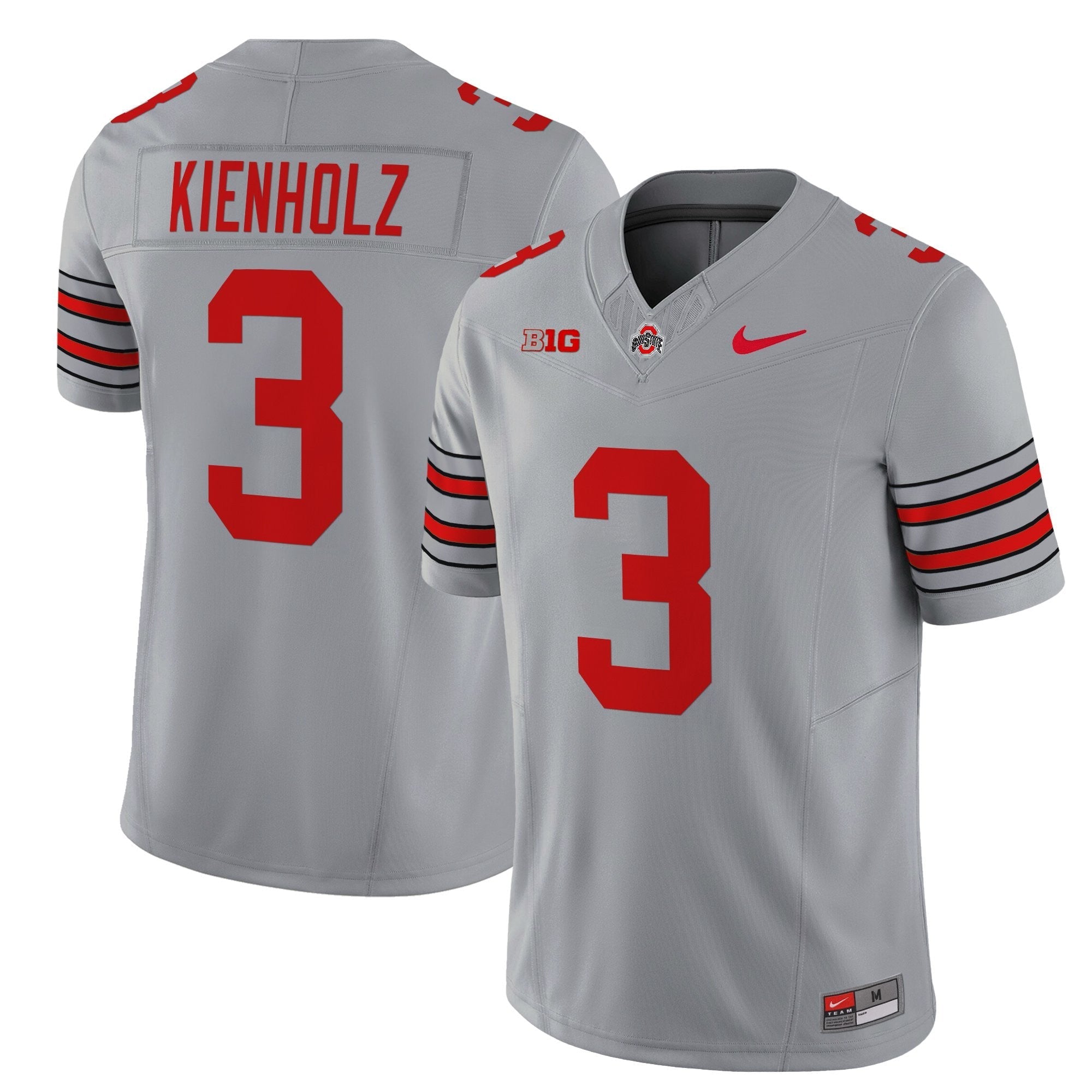 Ohio State Buckeyes 'Heritage Stripe' 2025/26 Vapor Limited Jersey - All Stitched