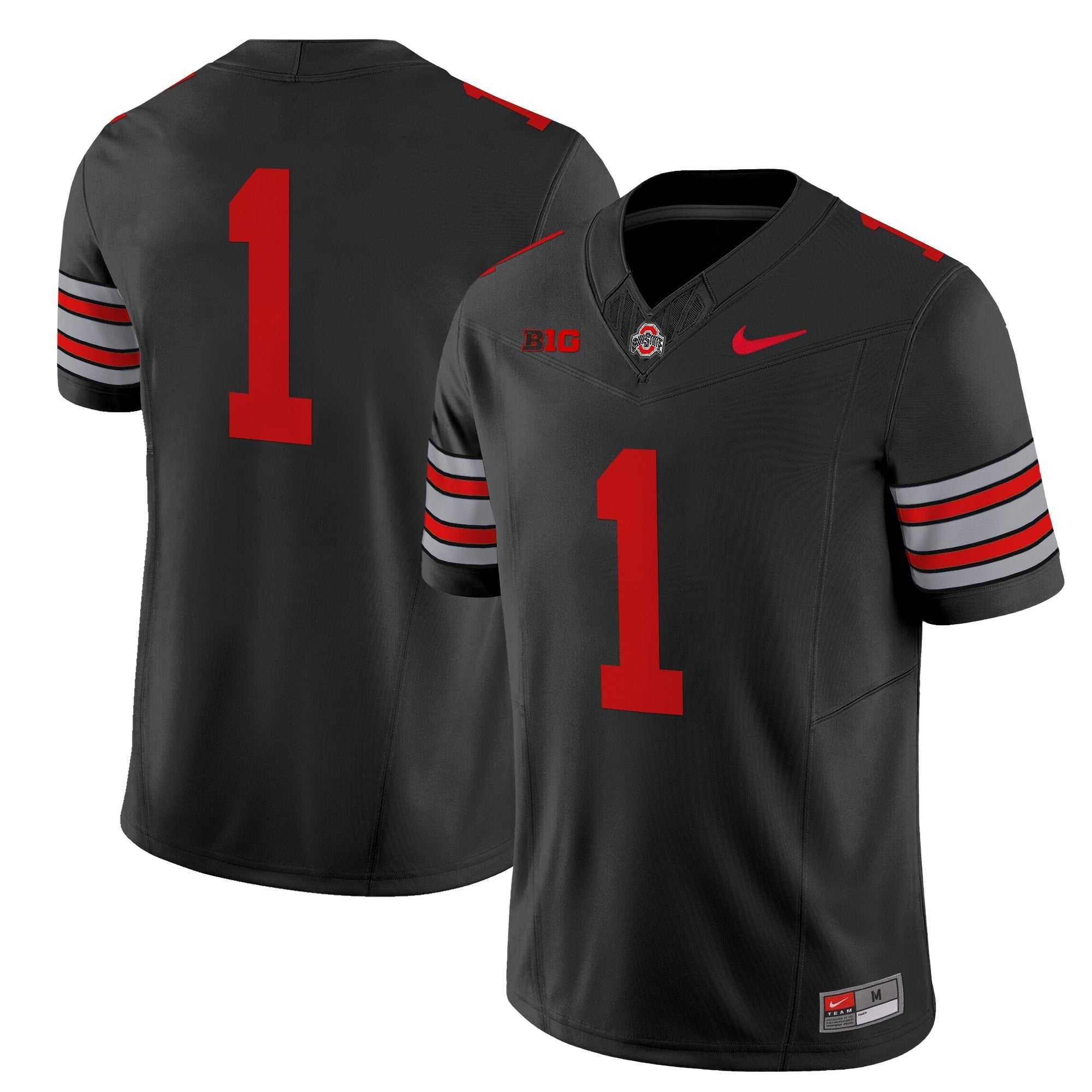 Ohio State Buckeyes 'Heritage Stripe' 2025/26 Vapor Limited Jersey - All Stitched