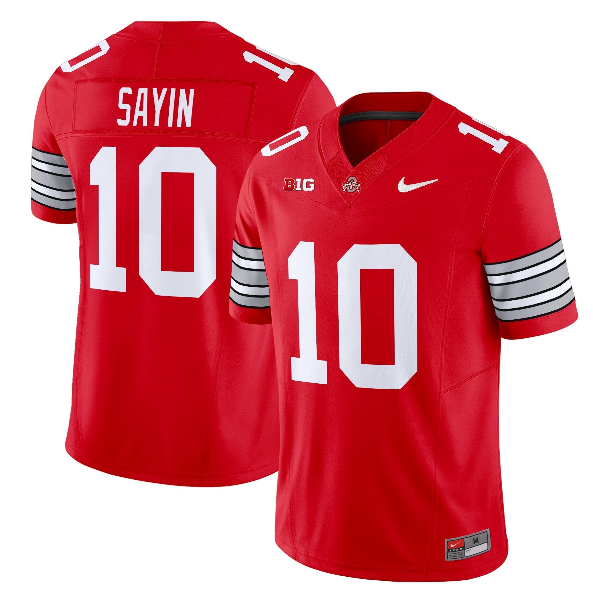 Ohio State Buckeyes 'Heritage Stripe' 2025/26 Vapor Limited Jersey - All Stitched