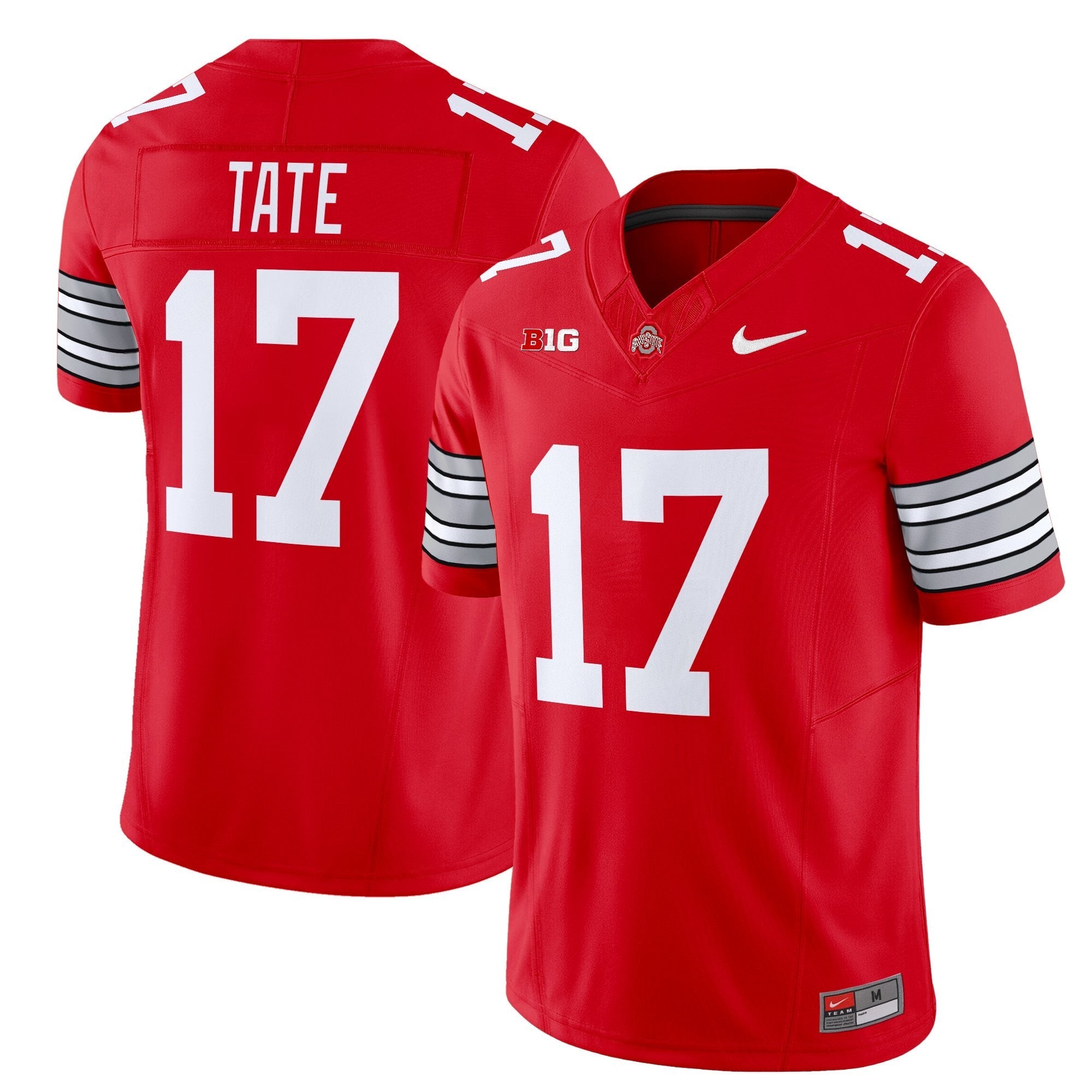 Ohio State Buckeyes 'Heritage Stripe' 2025/26 Vapor Limited Jersey - All Stitched
