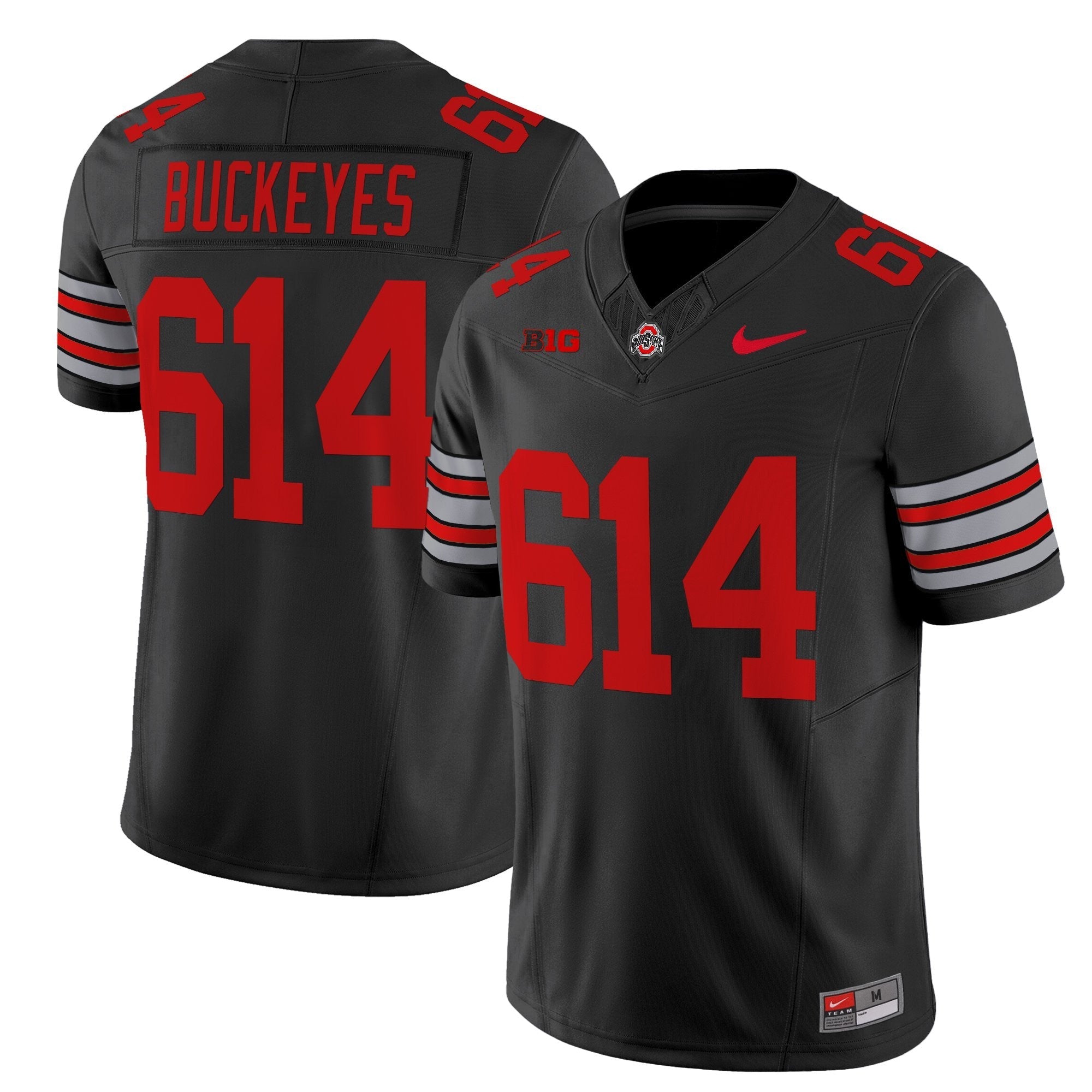Ohio State Buckeyes 'Heritage Stripe' 2025/26 Vapor Limited Jersey - All Stitched