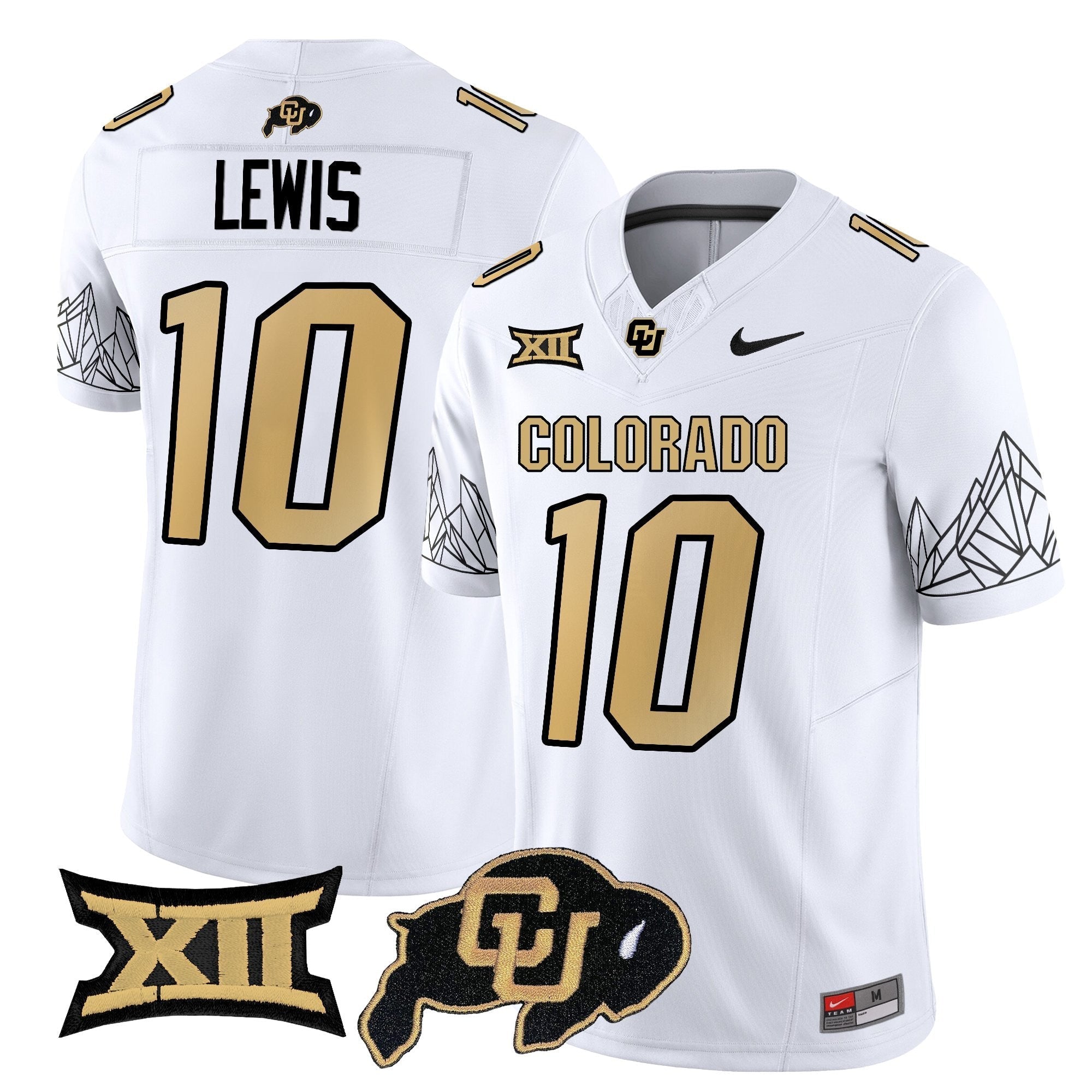 Colorado Buffaloes 2025 Vapor Limited Jersey V2 - All Stitched
