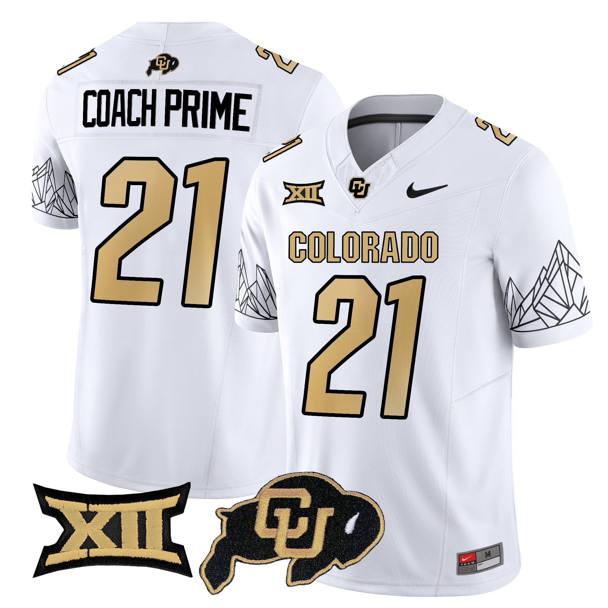 Colorado Buffaloes 2025 Vapor Limited Jersey V2 - All Stitched