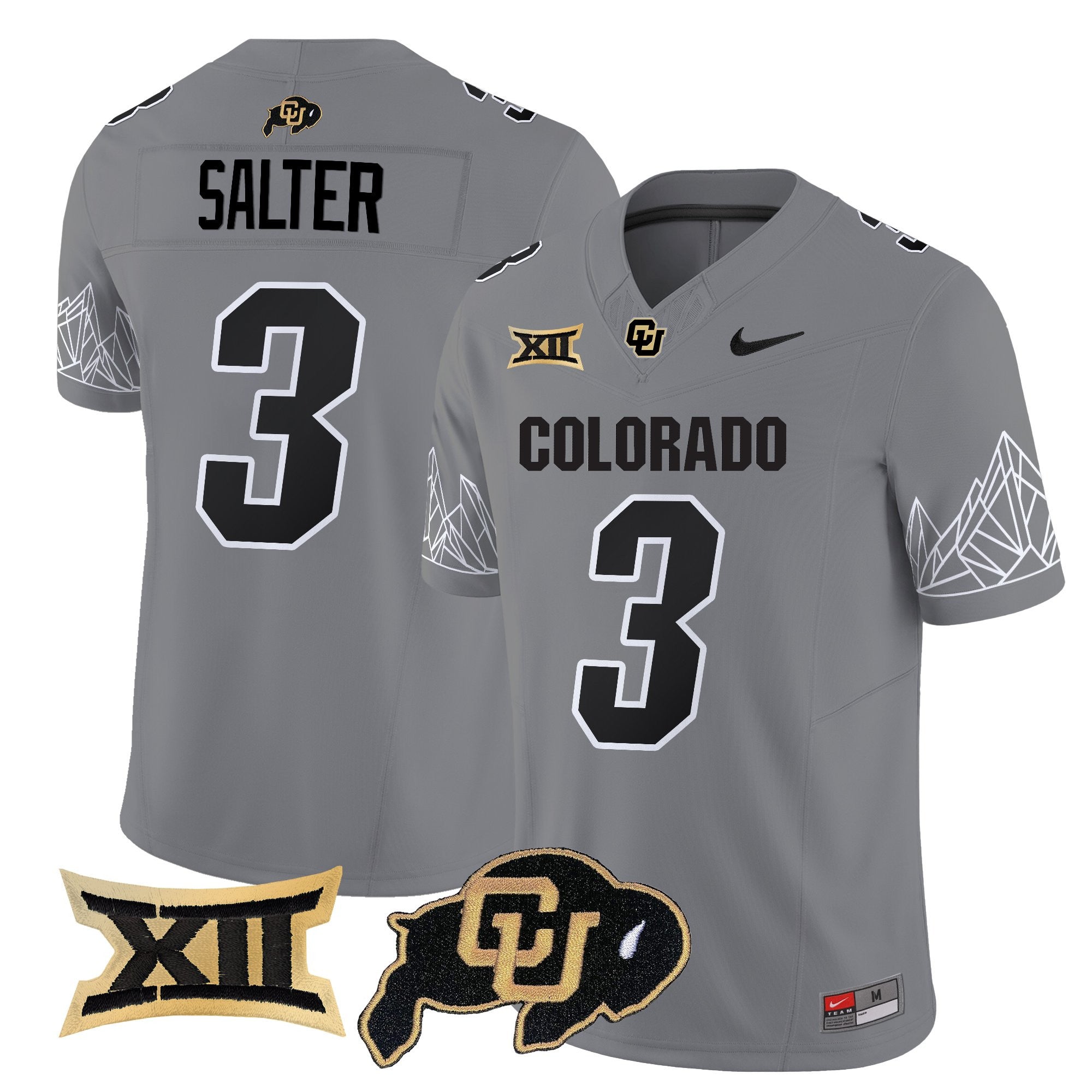 Colorado Buffaloes 2025 Vapor Limited Jersey V2 - All Stitched
