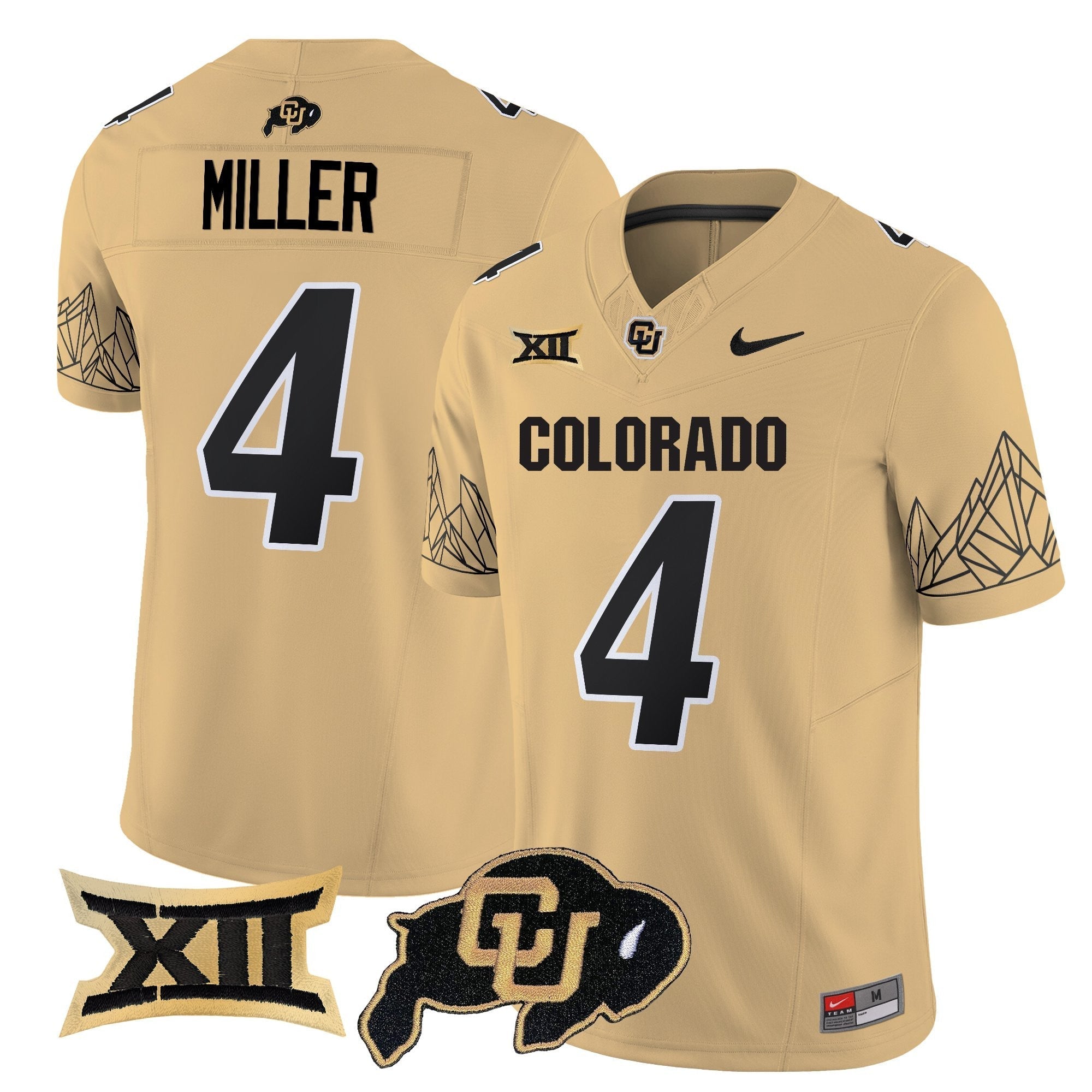 Colorado Buffaloes 2025 Vapor Limited Jersey V2 - All Stitched