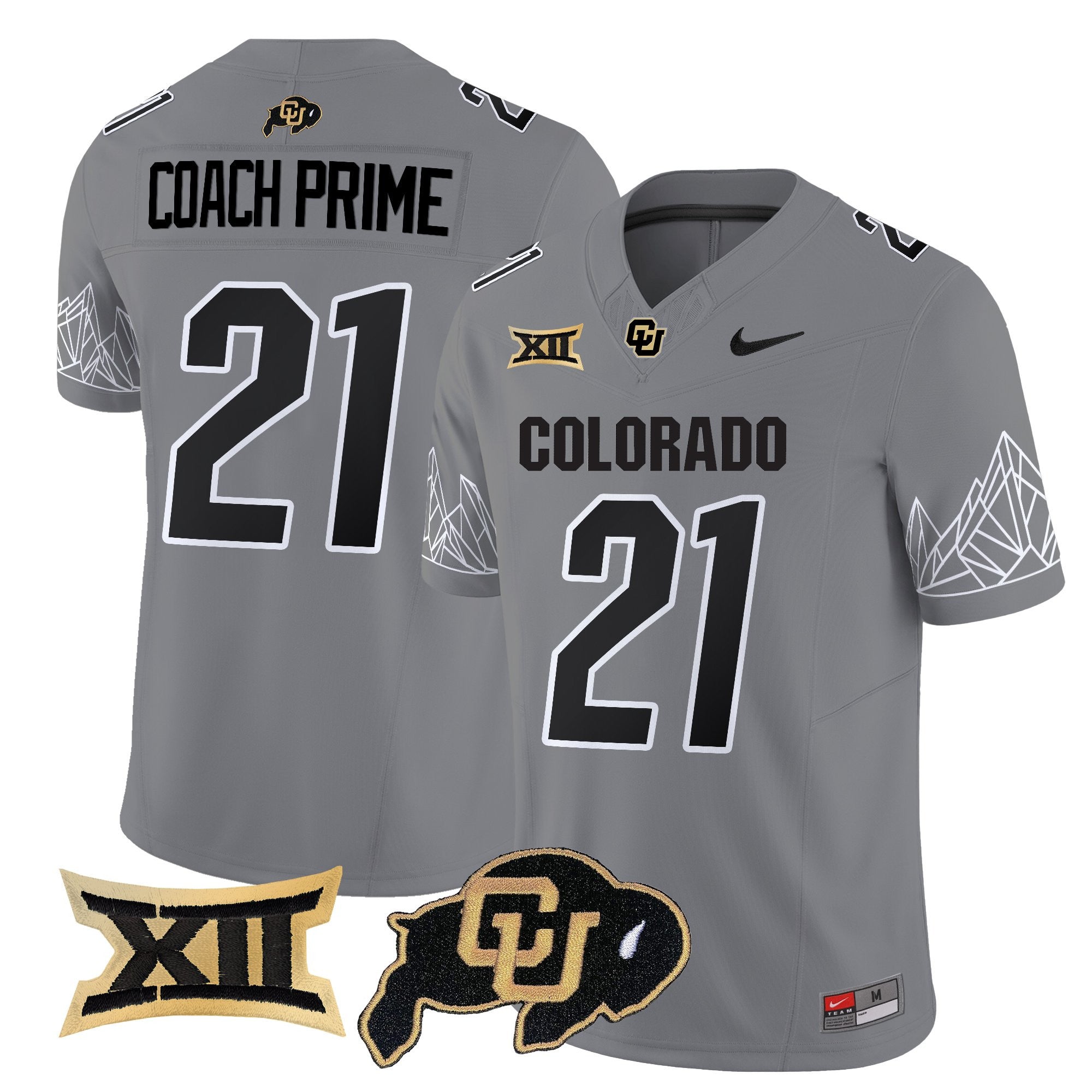 Colorado Buffaloes 2025 Vapor Limited Jersey V2 - All Stitched