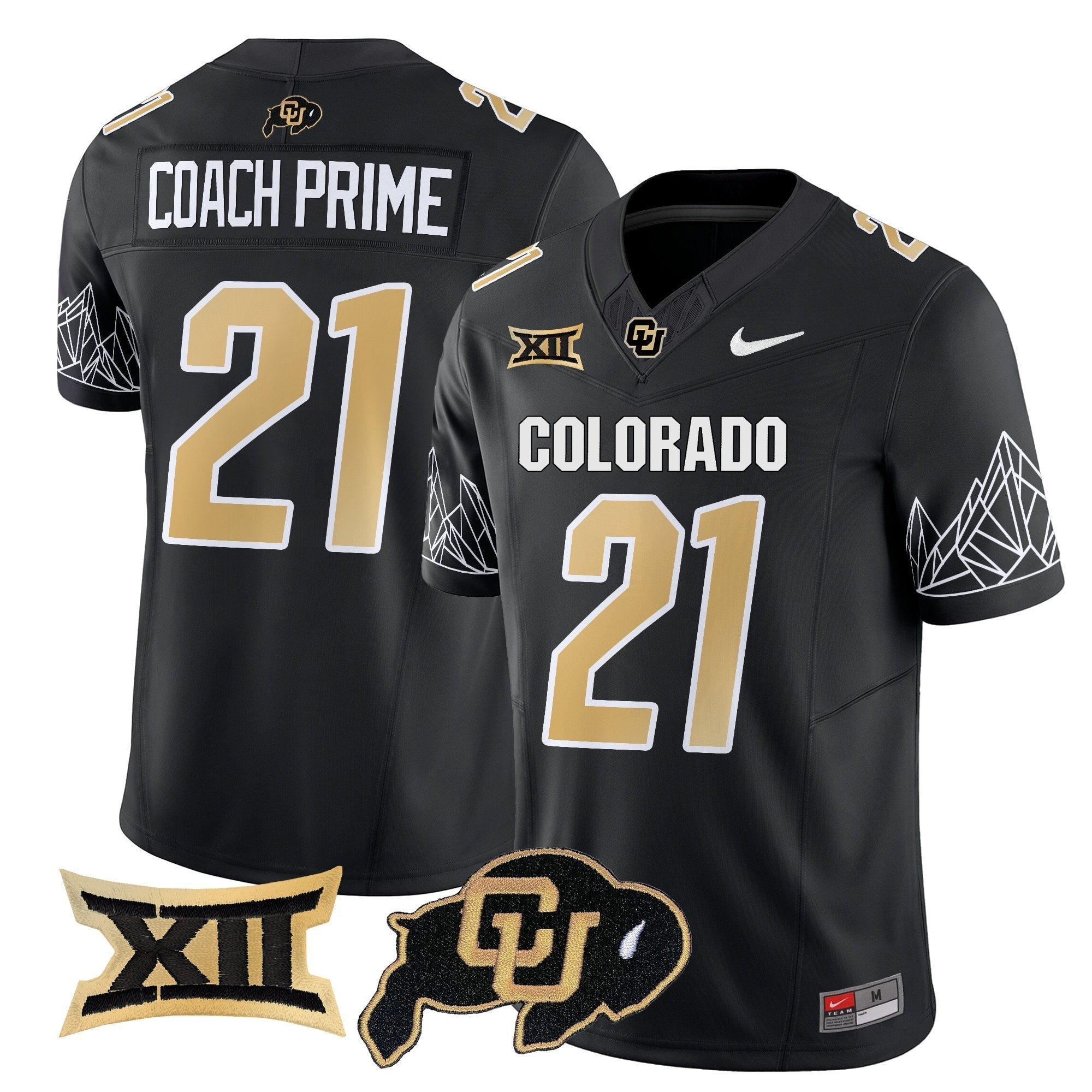 Colorado Buffaloes 2025 Vapor Limited Jersey V2 - All Stitched