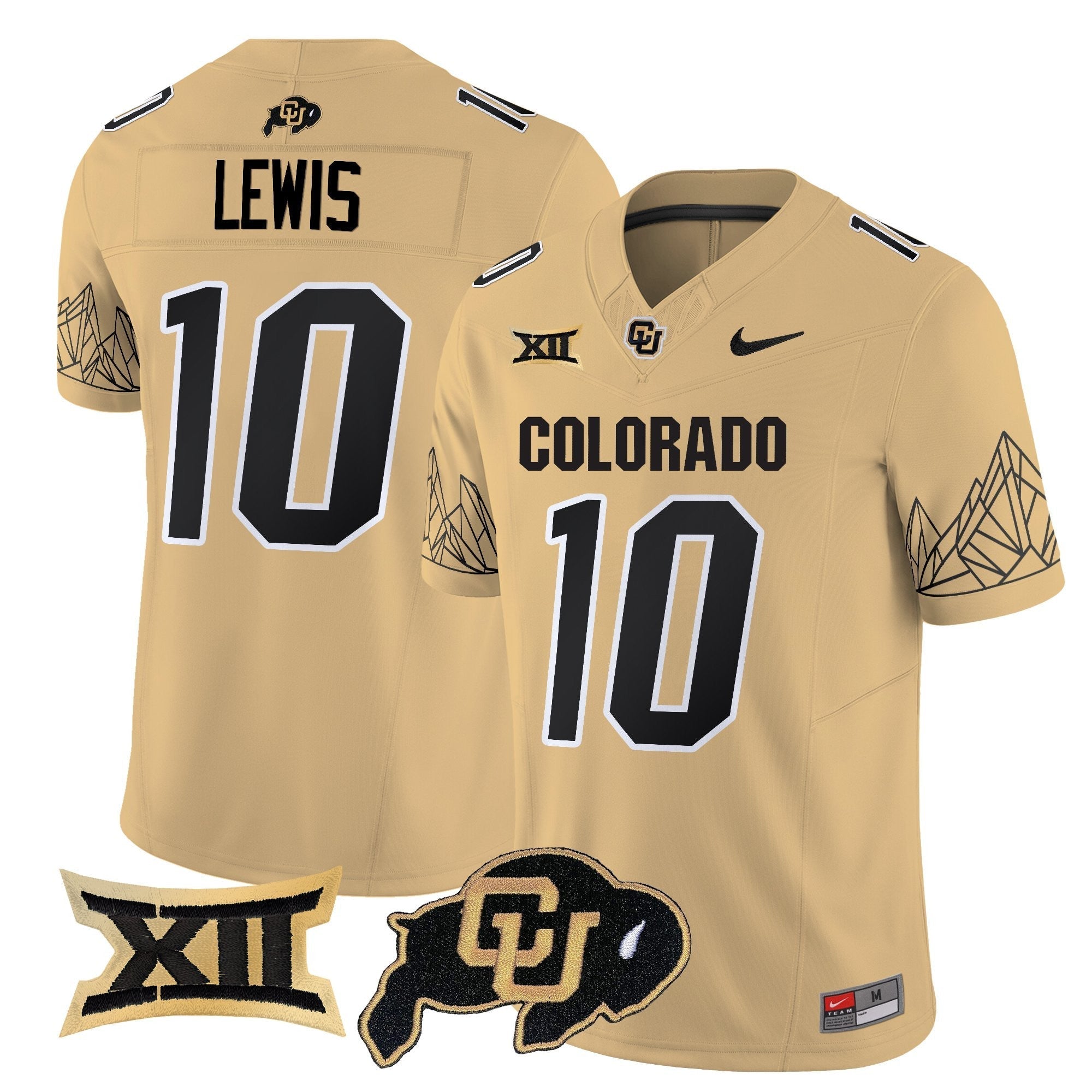 Colorado Buffaloes 2025 Vapor Limited Jersey V2 - All Stitched