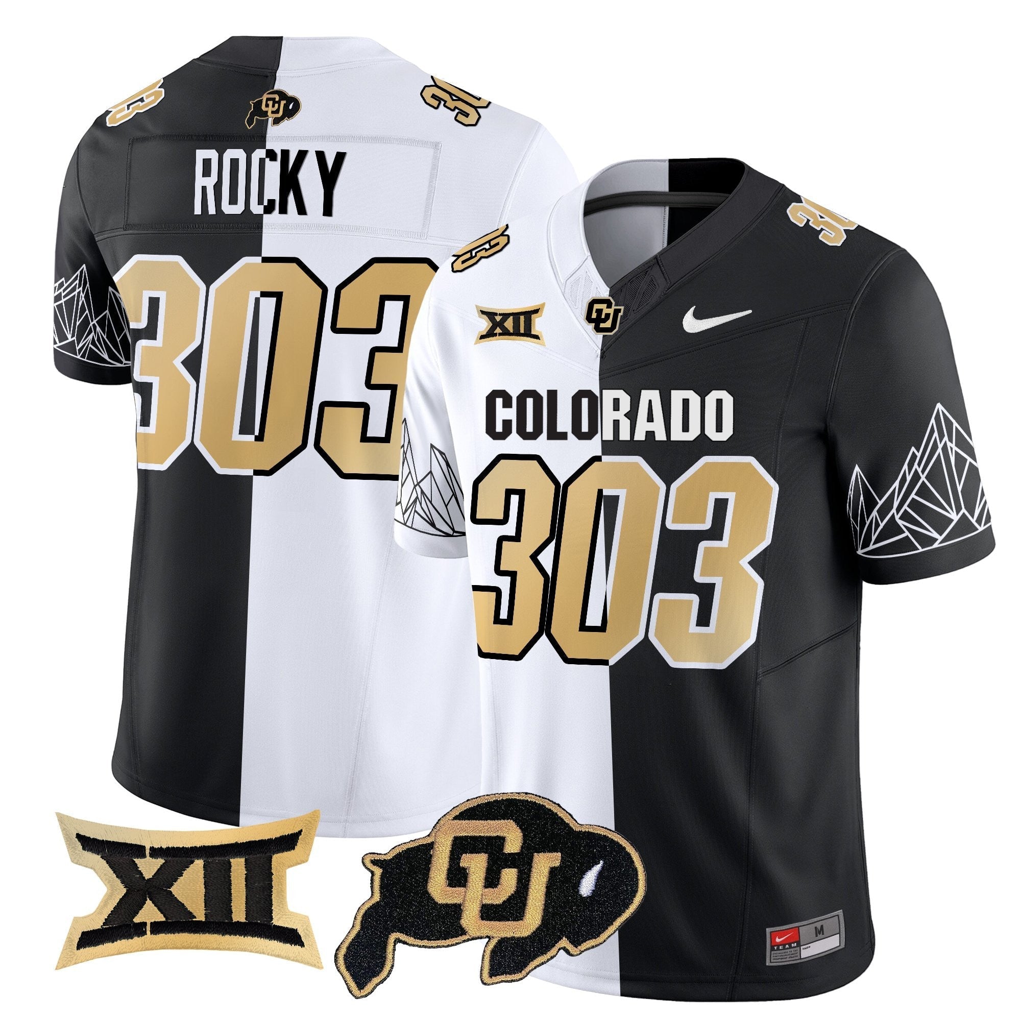 Colorado Buffaloes 2025 Vapor Limited Jersey V2 - All Stitched
