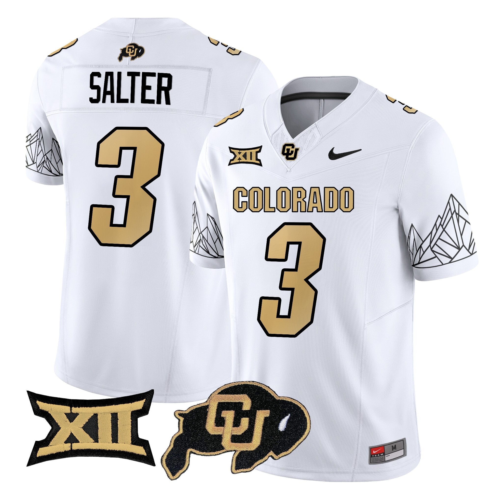 Colorado Buffaloes 2025 Vapor Limited Jersey V2 - All Stitched
