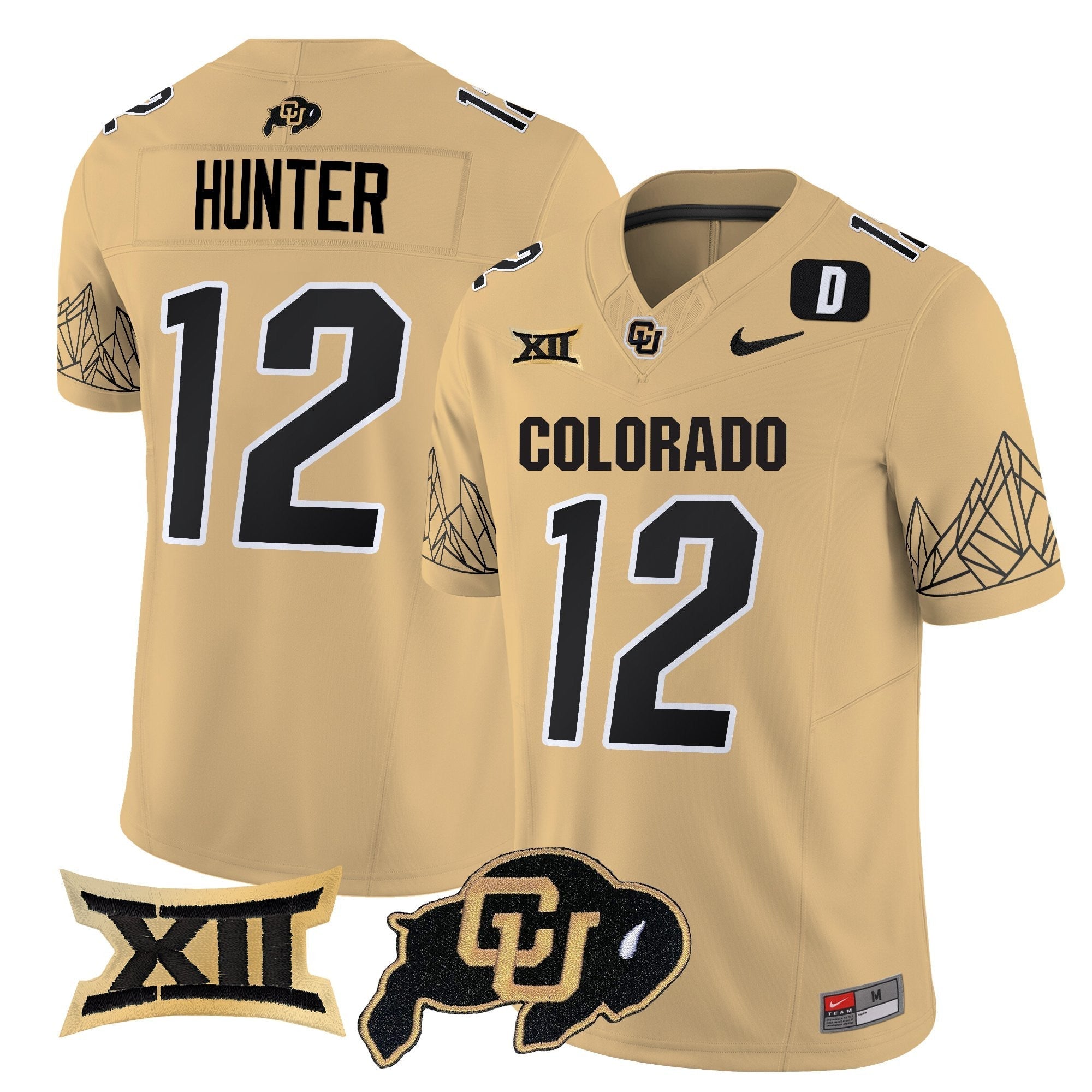 Colorado Buffaloes 2025 Vapor Limited Jersey V2 - All Stitched