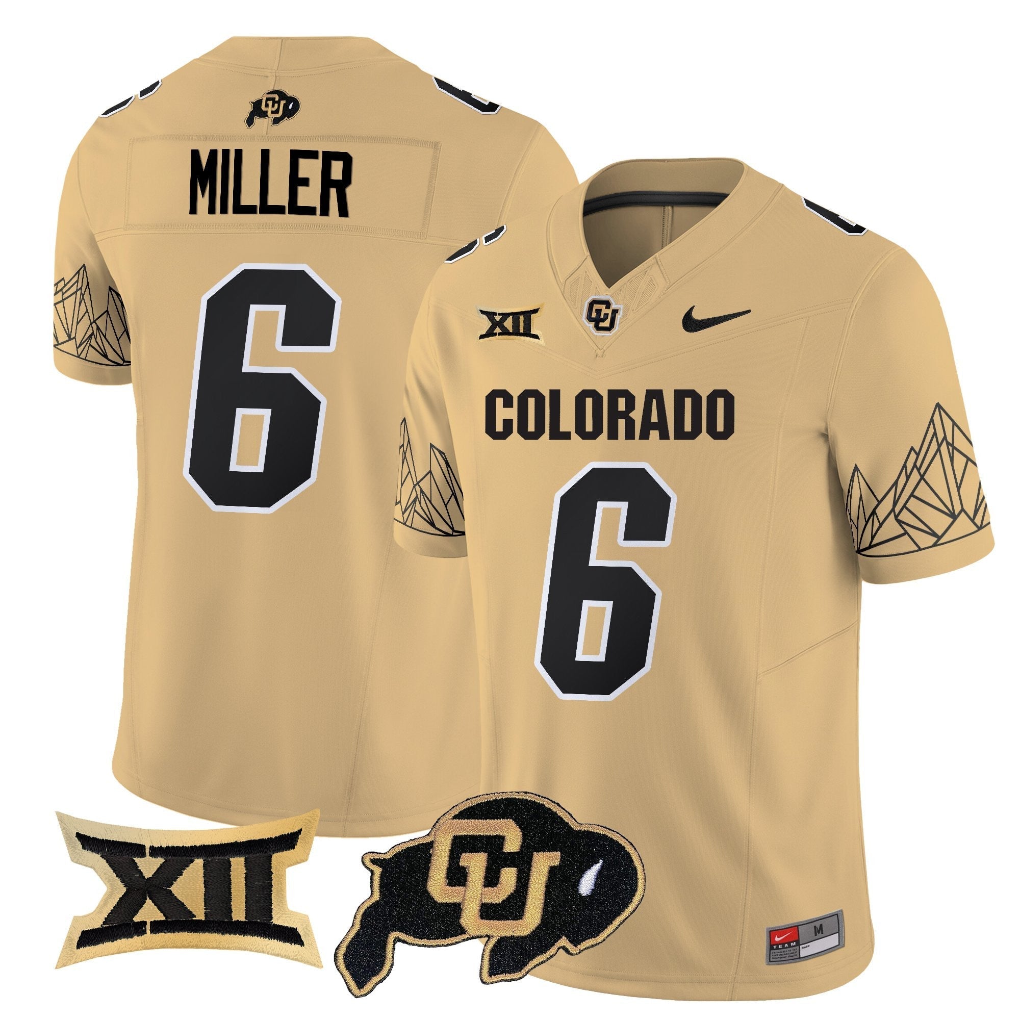 Colorado Buffaloes 2025 Vapor Limited Jersey V2 - All Stitched