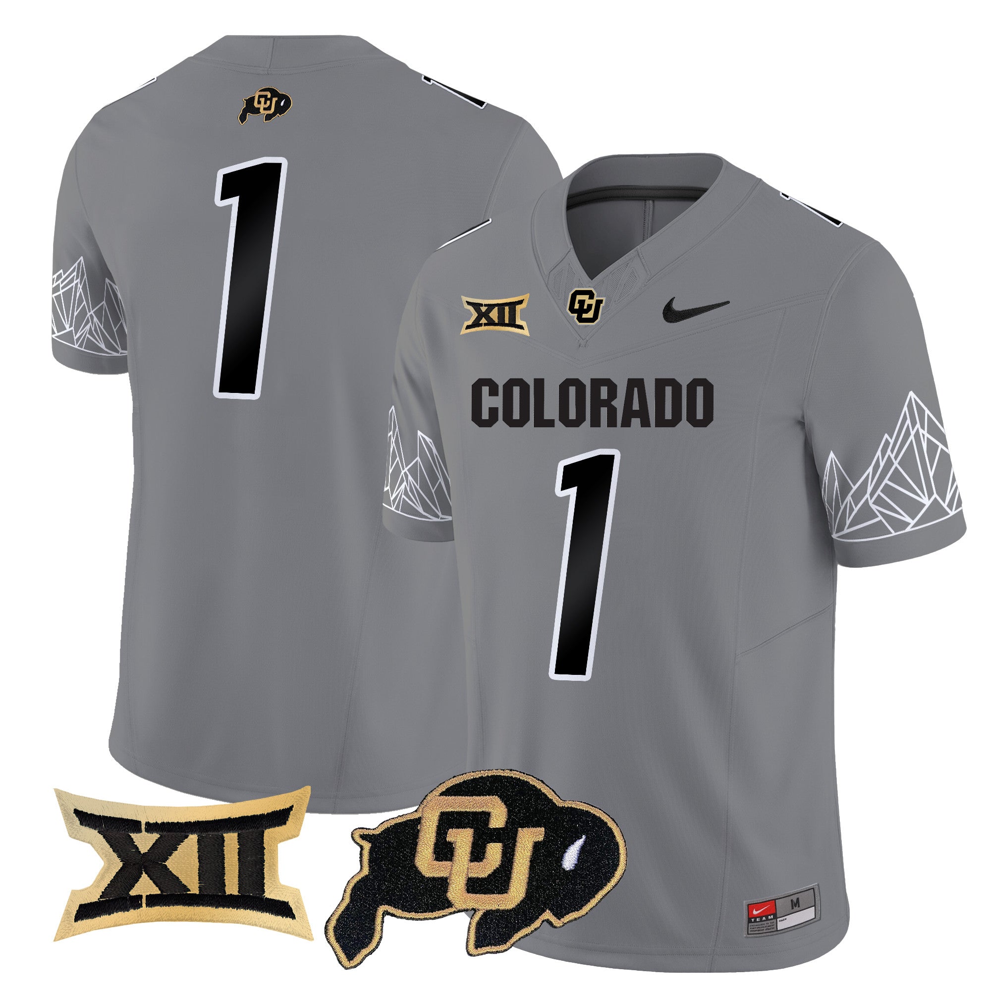 Colorado Buffaloes 2025 Vapor Limited Jersey V2 - All Stitched